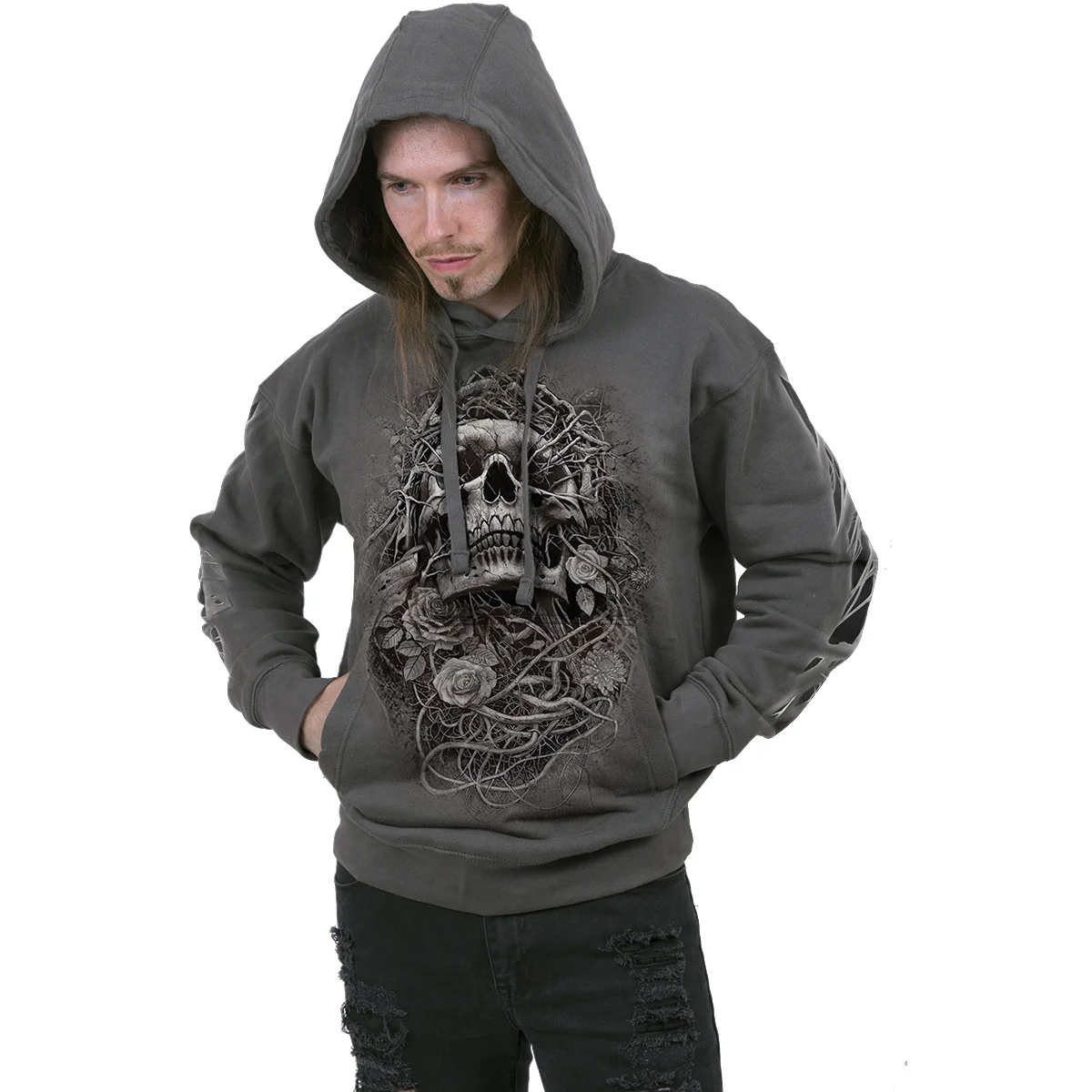 ACID REAPER - Hoody Charcoal - Image 3