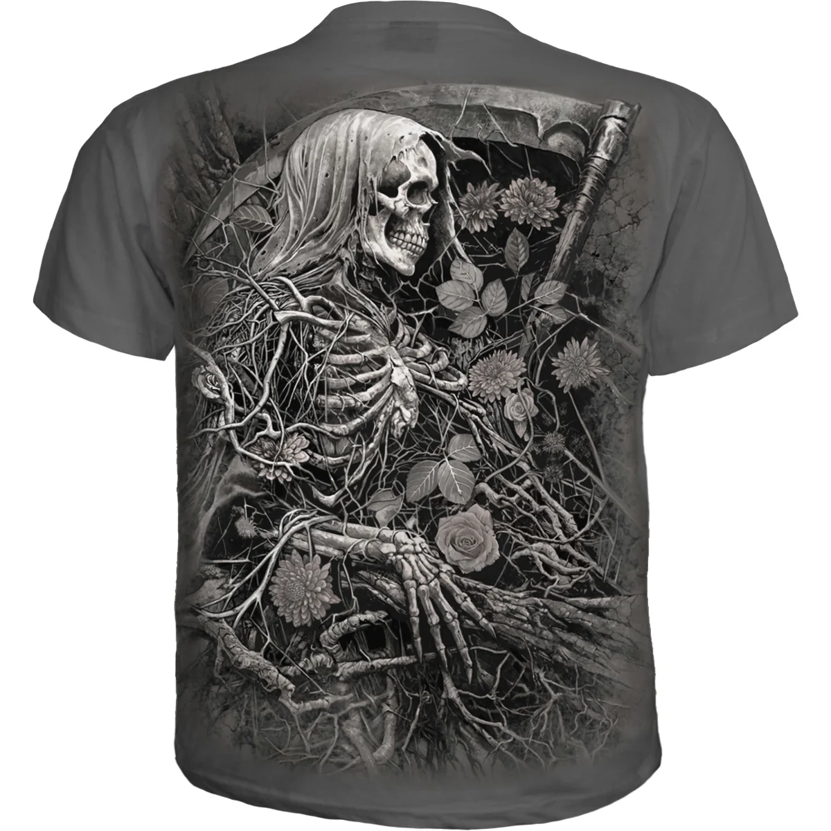 ACID REAPER - T-Shirt Charcoal - Image 2