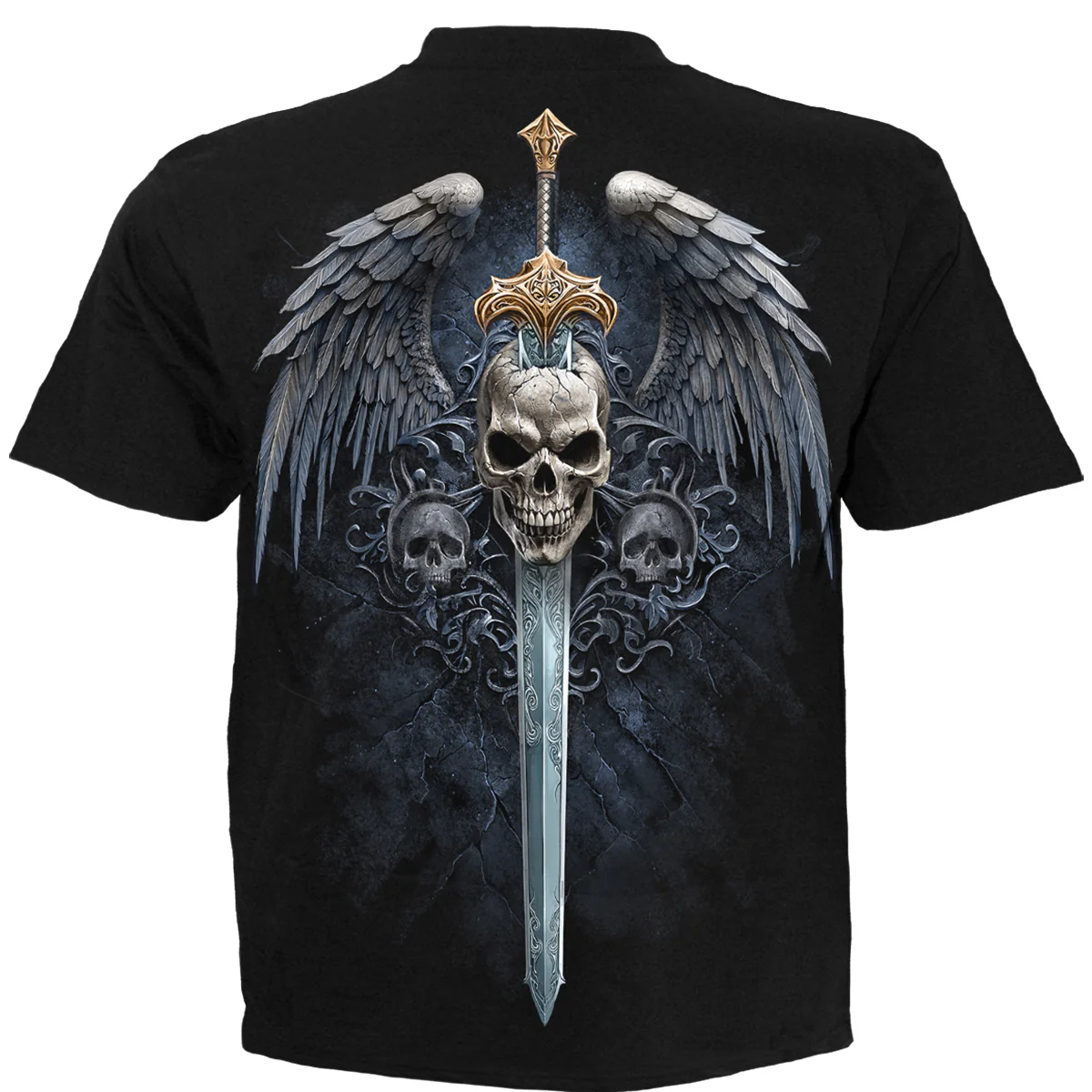 ANGEL SWORD - T-Shirt Black - Image 2