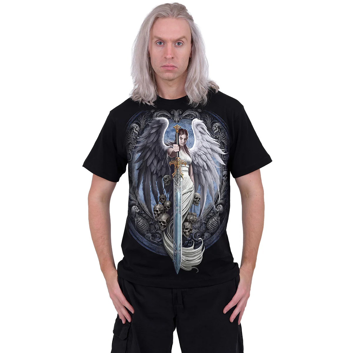 ANGEL SWORD - T-Shirt Black - Image 3