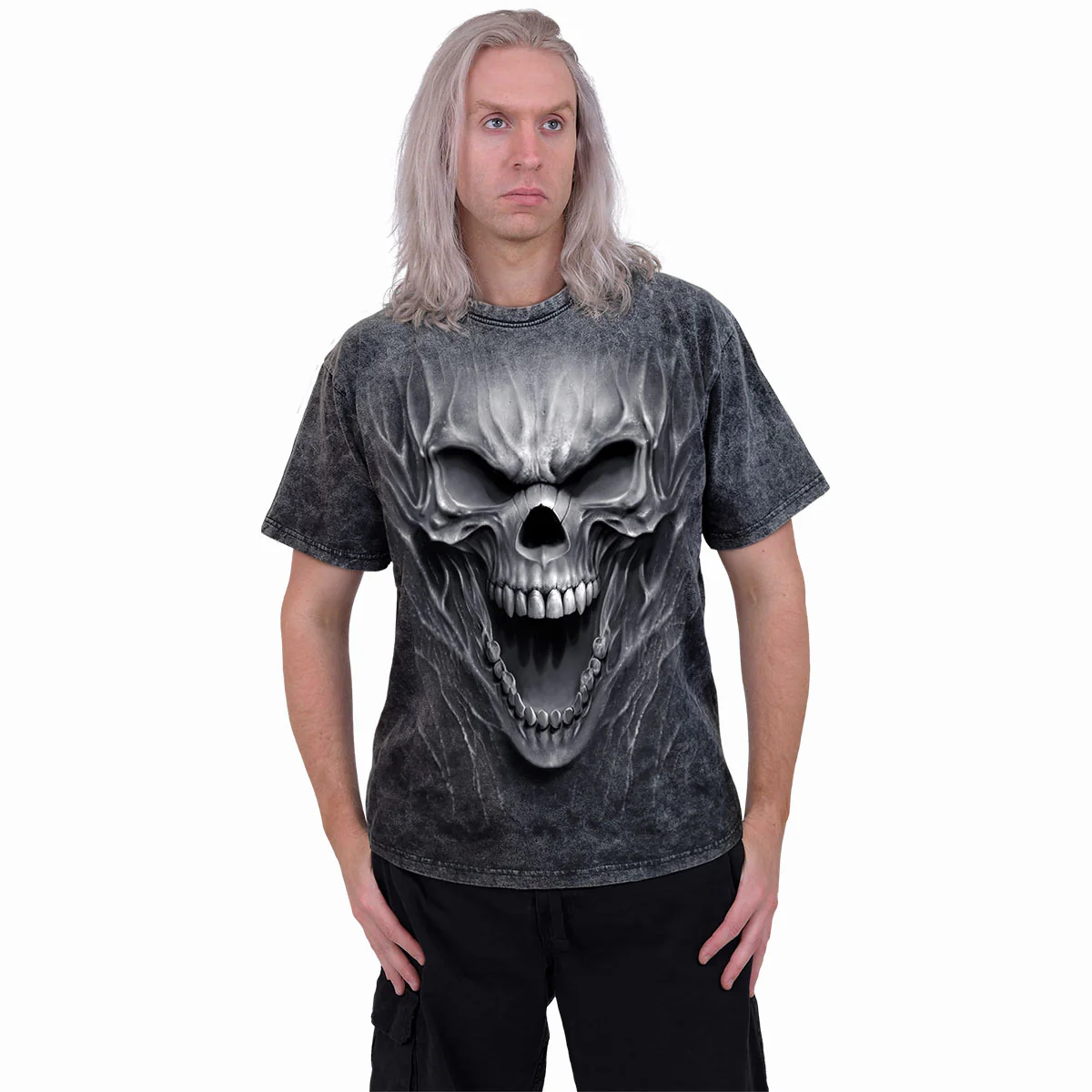 BEAST WITHIN - Acid Wash T-Shirt - Image 2