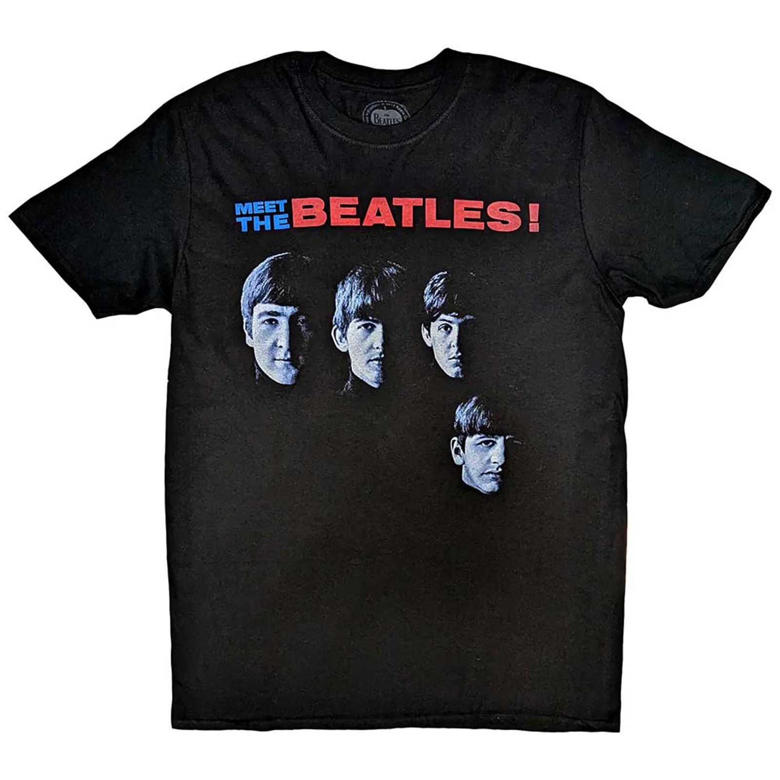 THE BEATLES - MEET THE BEATLES - T-Shirt Black