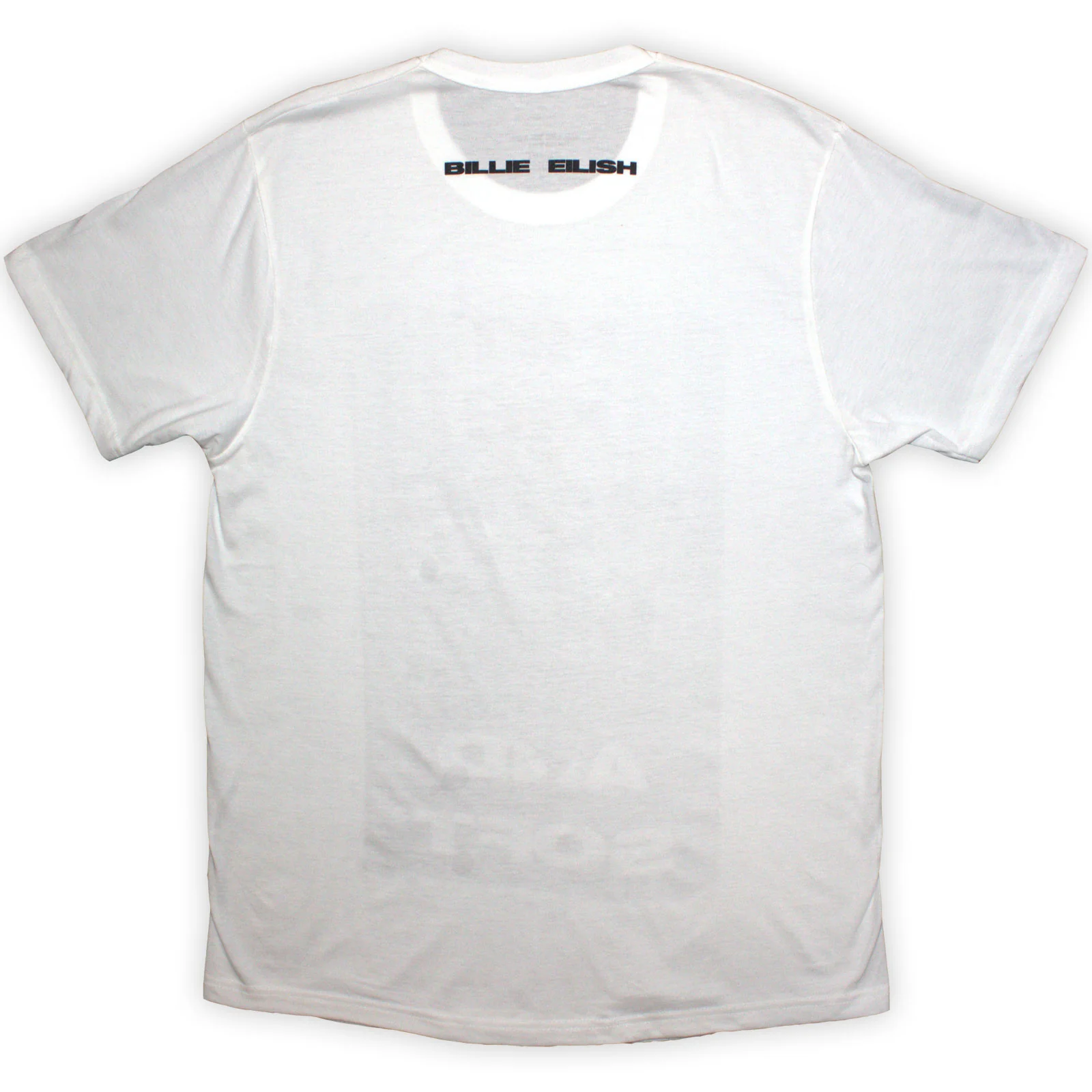 BILLIE EILISH - HIT ME HARD AND SOFT FALLING - T-Shirt White (Back Print) - Image 2