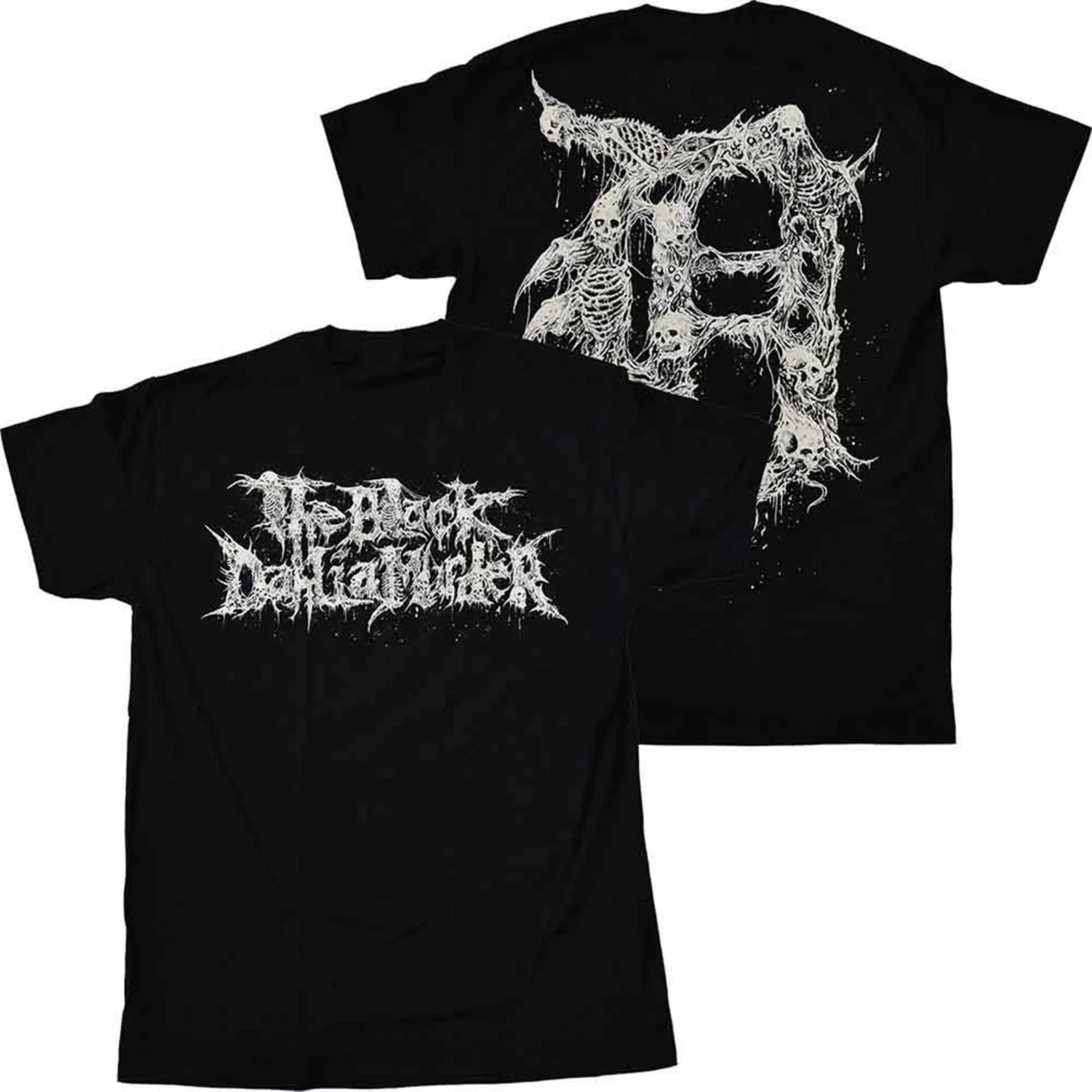 THE BLACK DAHLIA MURDER - DETROIT - T-Shirt Black (Back Print)