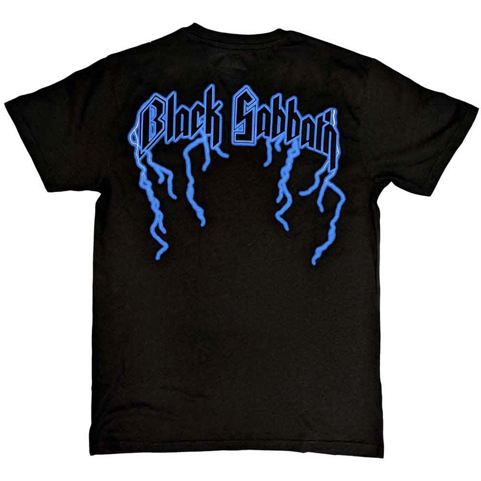 BLACK SABBATH - LIGHTNING HENRY - T-Shirt Black (Back Print) - Image 2