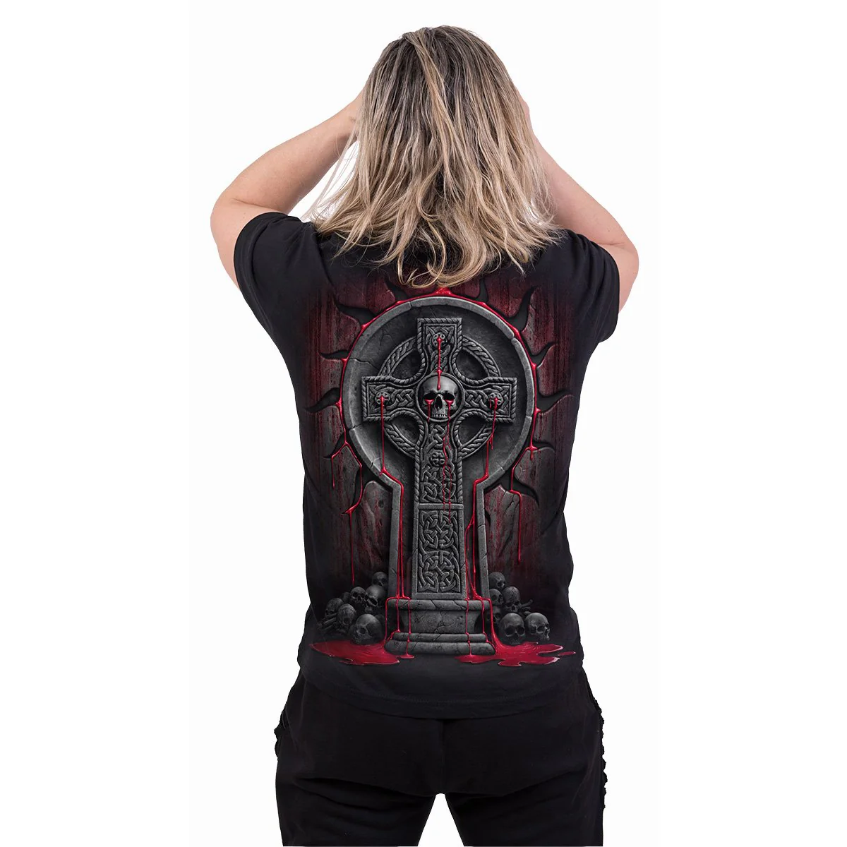 BLEEDING SOULS - T-Shirt Black - Image 3