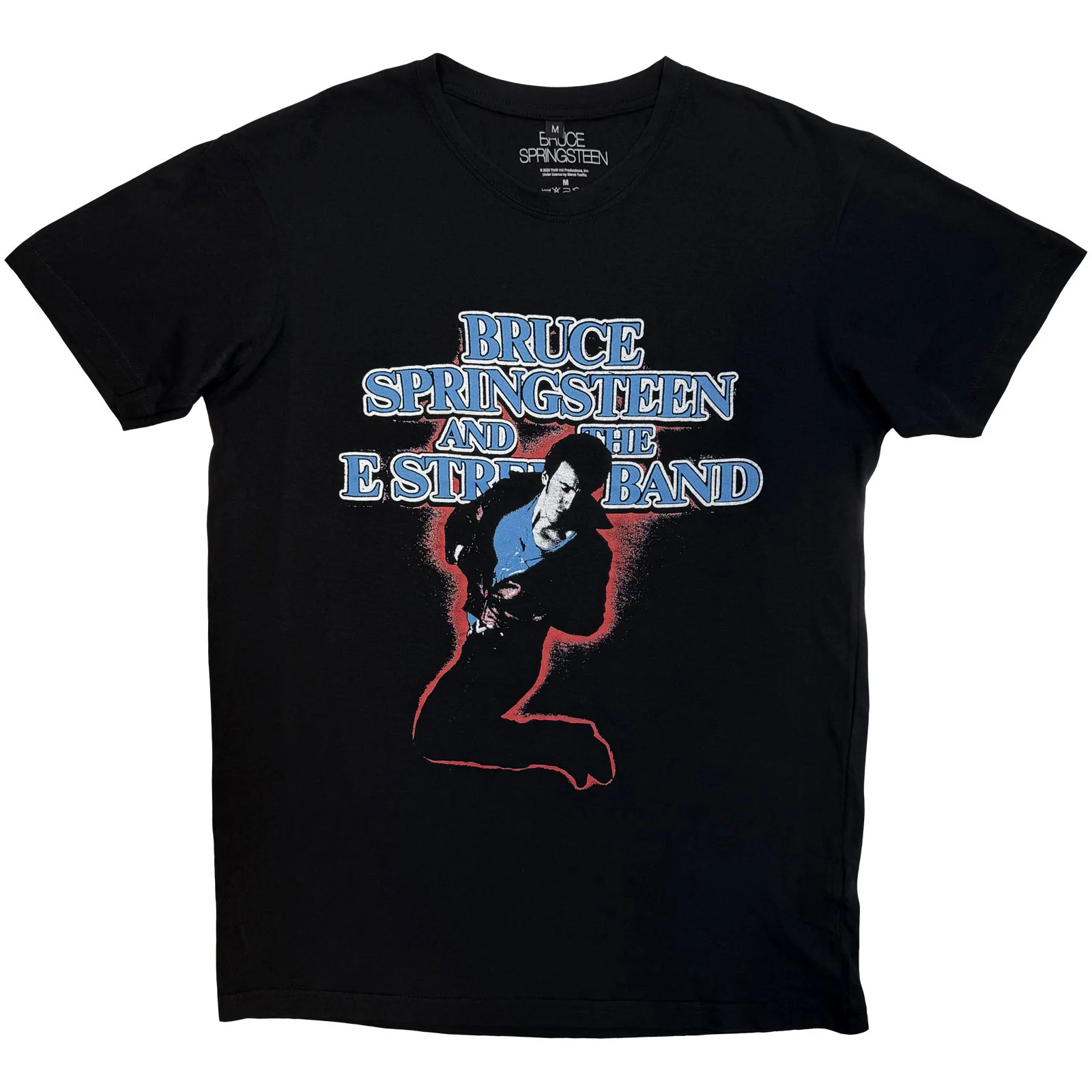 BRUCE SPRINGSTEEN - E STREET TOUR '84-'85 - Carbon T-Shirt Black (Back Print)