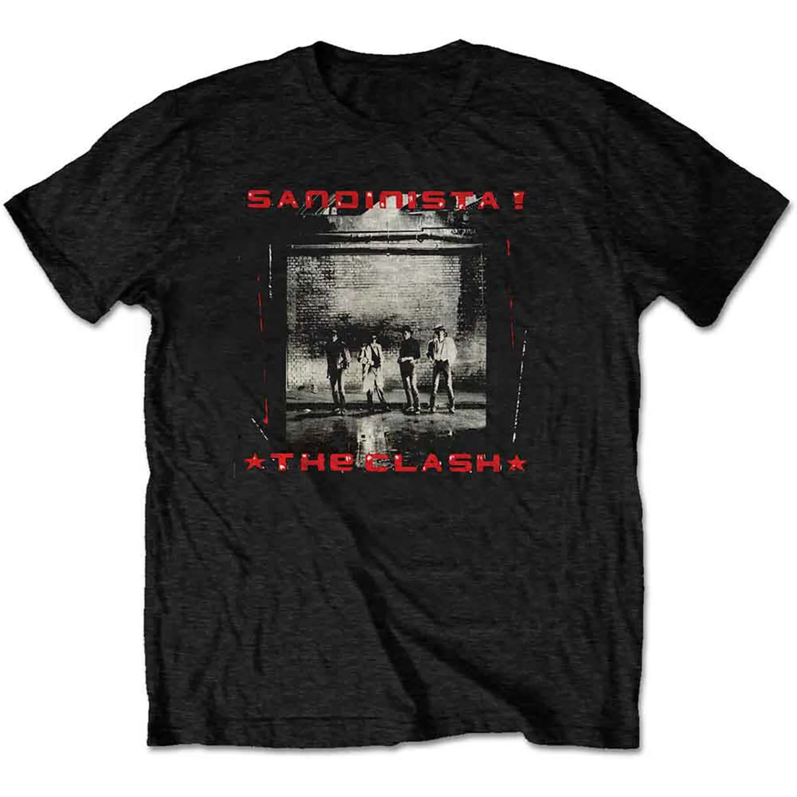 THE CLASH - SANDINISTA! - T-Shirt Black