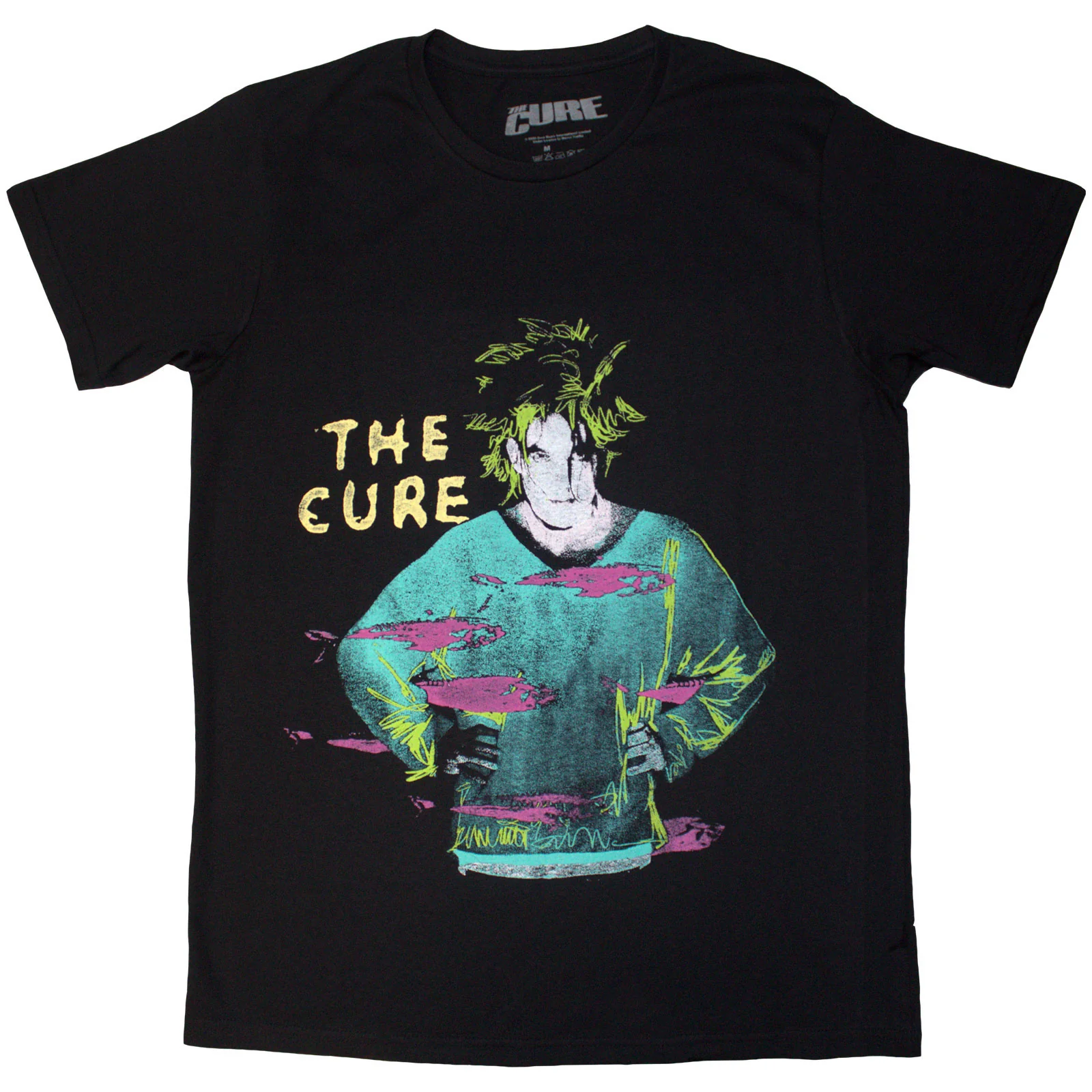 THE CURE - BEACH PARTY - T-Shirt Black