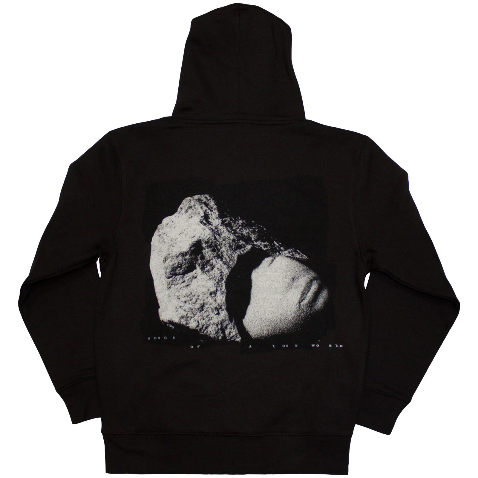 THE CURE - SONGS OF A LOST WORLD LOGO - Pullover Hoodie Black (Back Print) - Image 2