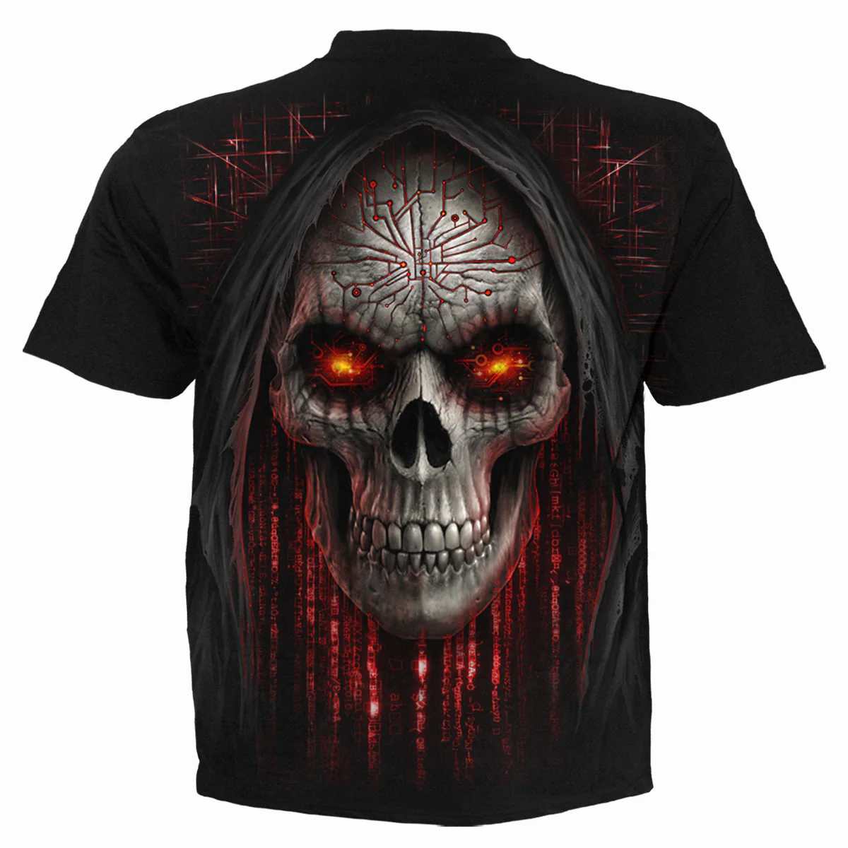 CYBER DEATH - Kids T-Shirt Black - Image 2