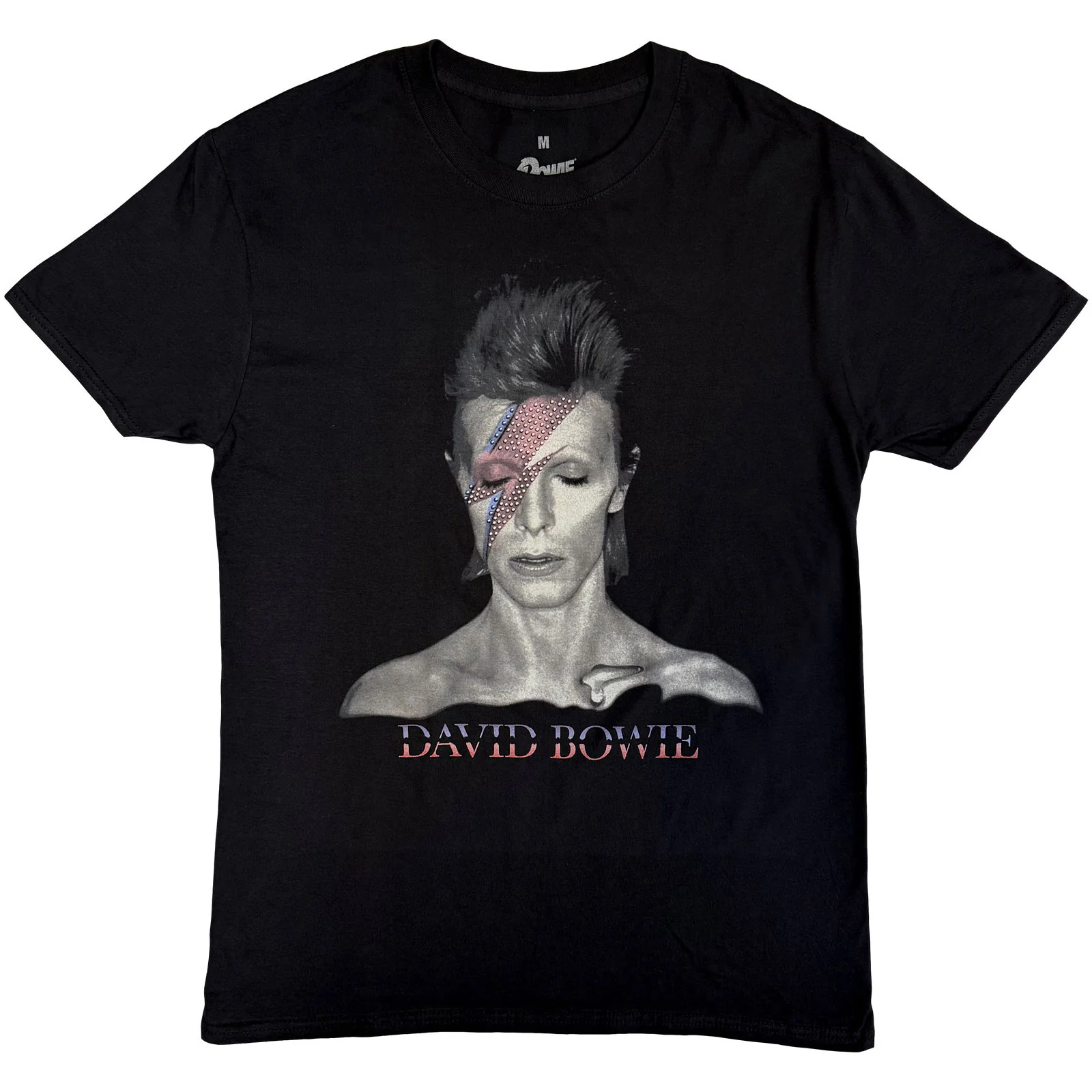 DAVID BOWIE - ALADDIN SANE - T-Shirt Black
