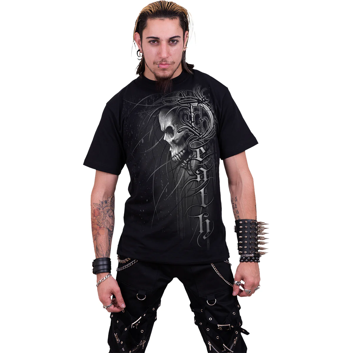 DEATH FOREVER - T-Shirt Black - Image 3