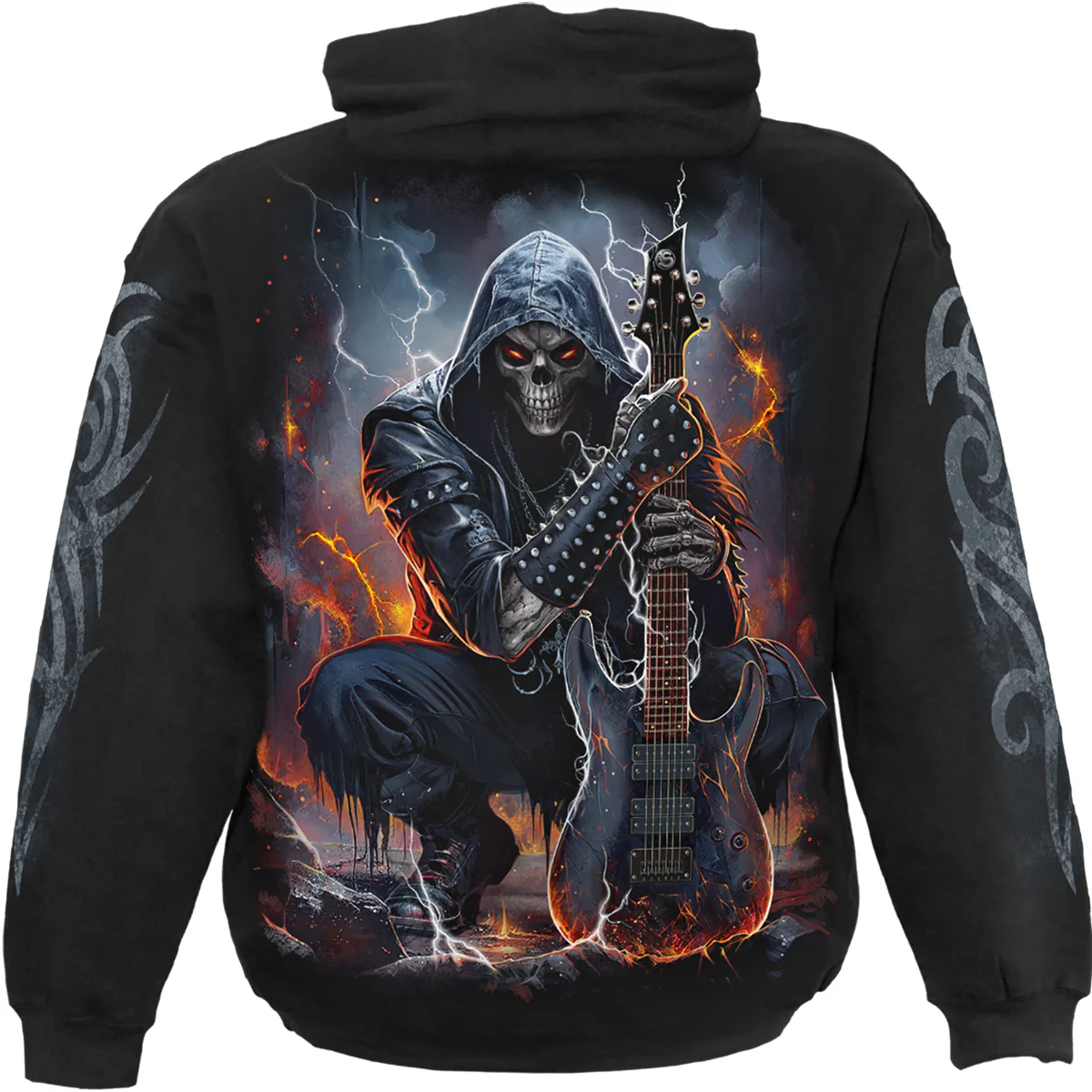 DEATH ROCKER - Hoody Black - Image 2