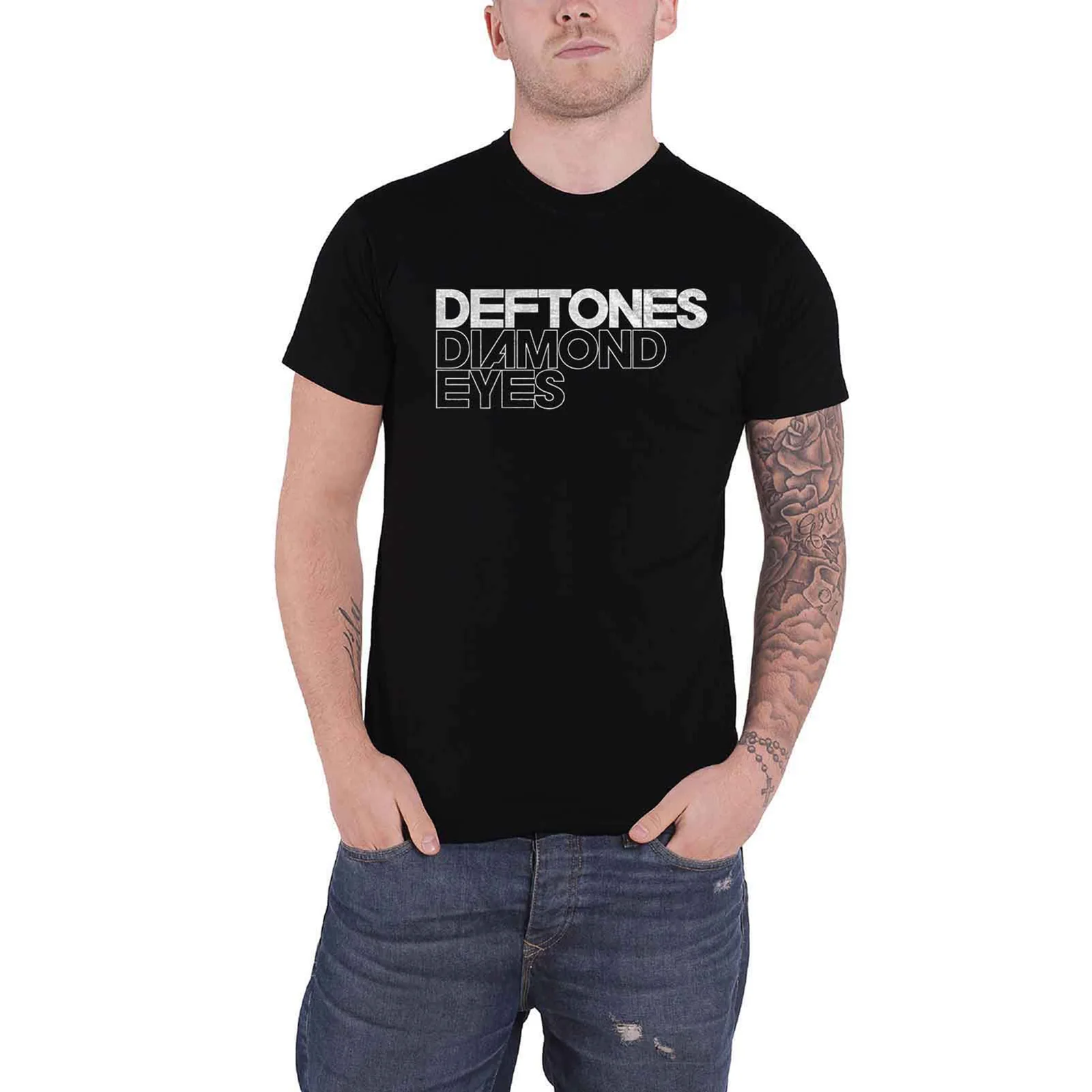 DEFTONES - DIAMOND EYES - T-Shirt Black - Image 2
