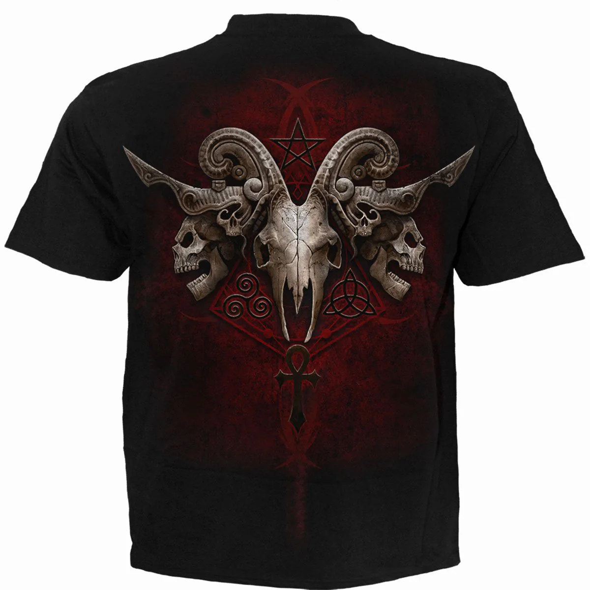 FACES OF GOTH - T-Shirt Black - Image 2