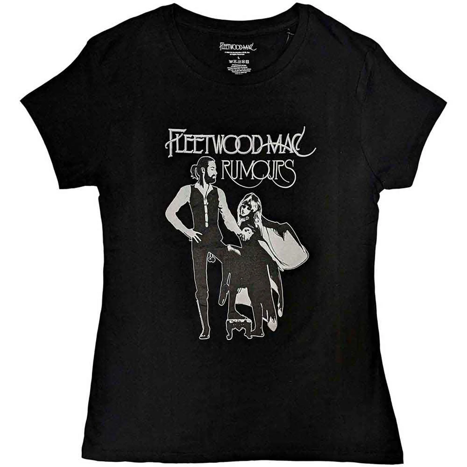 FLEETWOOD MAC - RUMOURS - Ladies T-Shirt Black