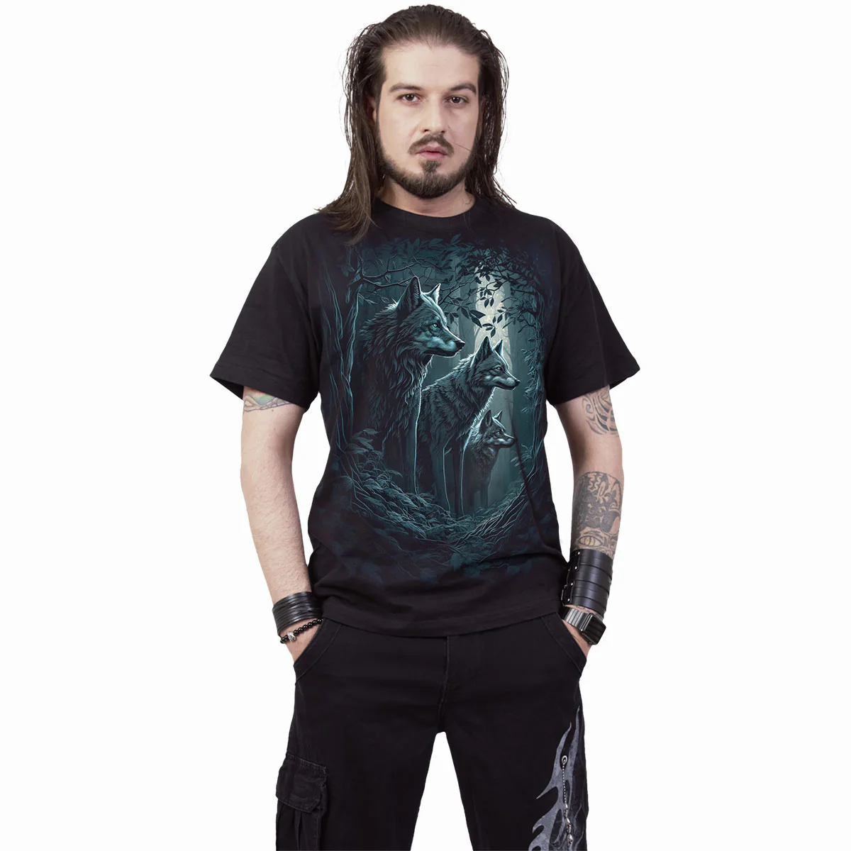 FOREST GUARDIANS - T-Shirt Black - Image 3