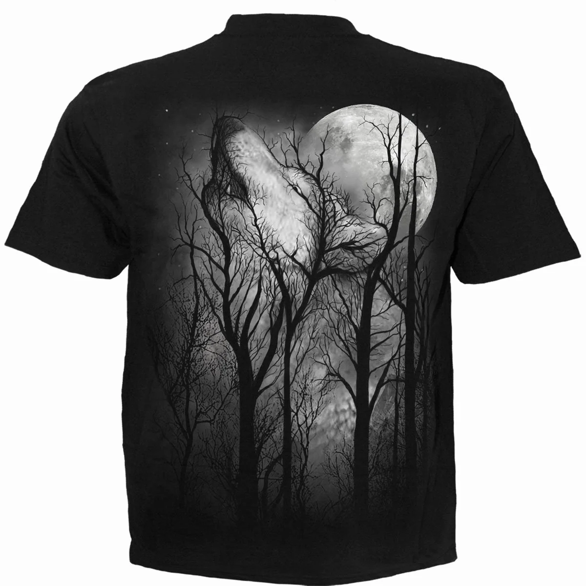 FOREST WOLF - T-Shirt Black - Image 2