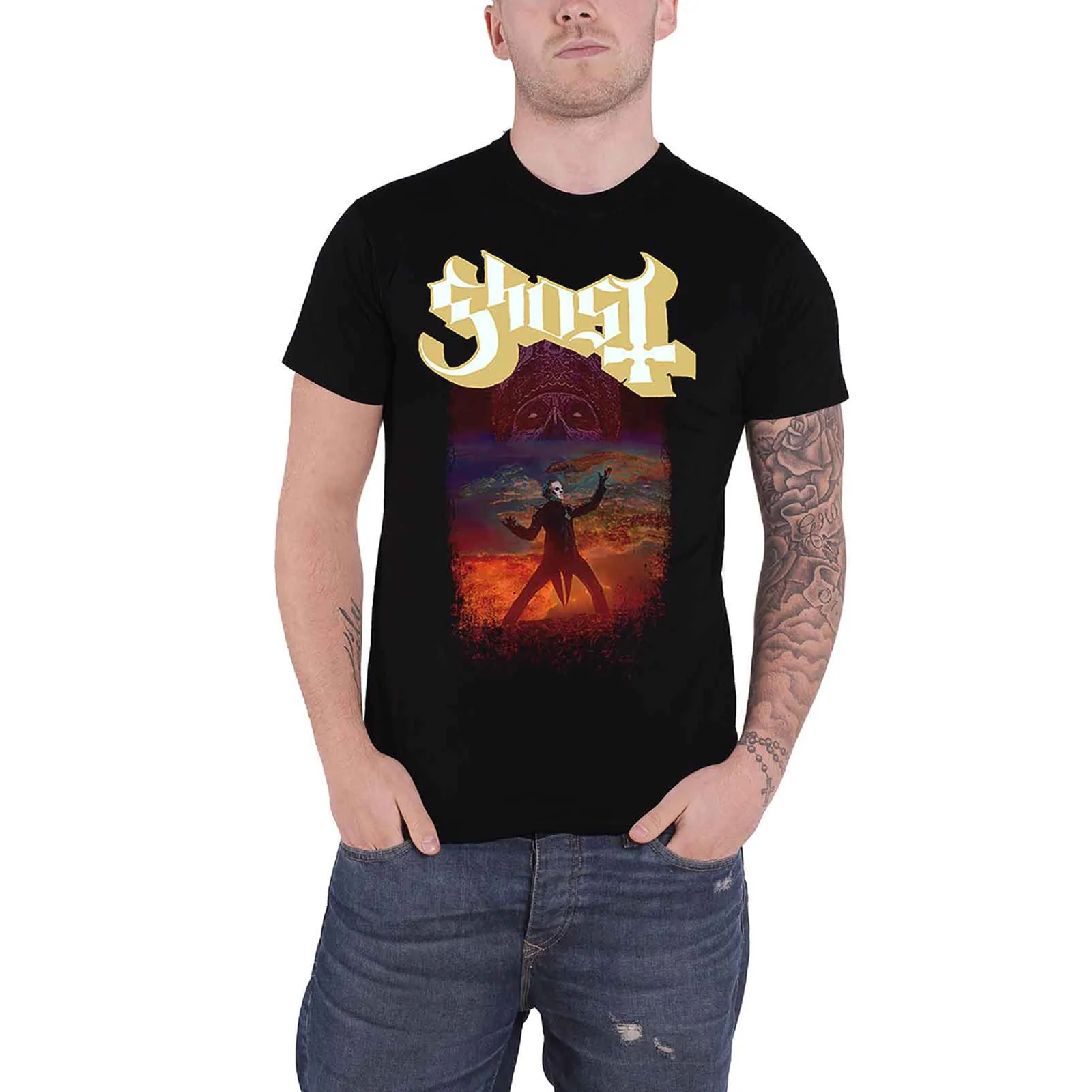 GHOST - EU ADMAT - T-Shirt Black - Image 2