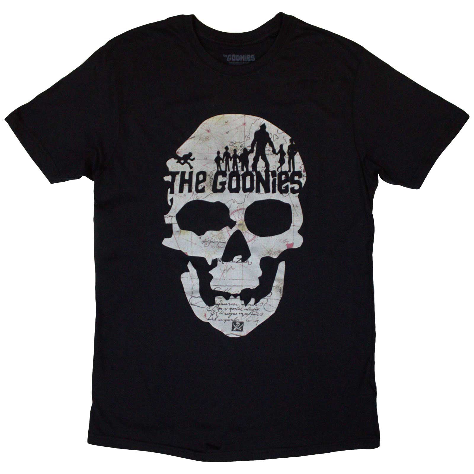 THE GOONIES - SKELETON - T-Shirt Black