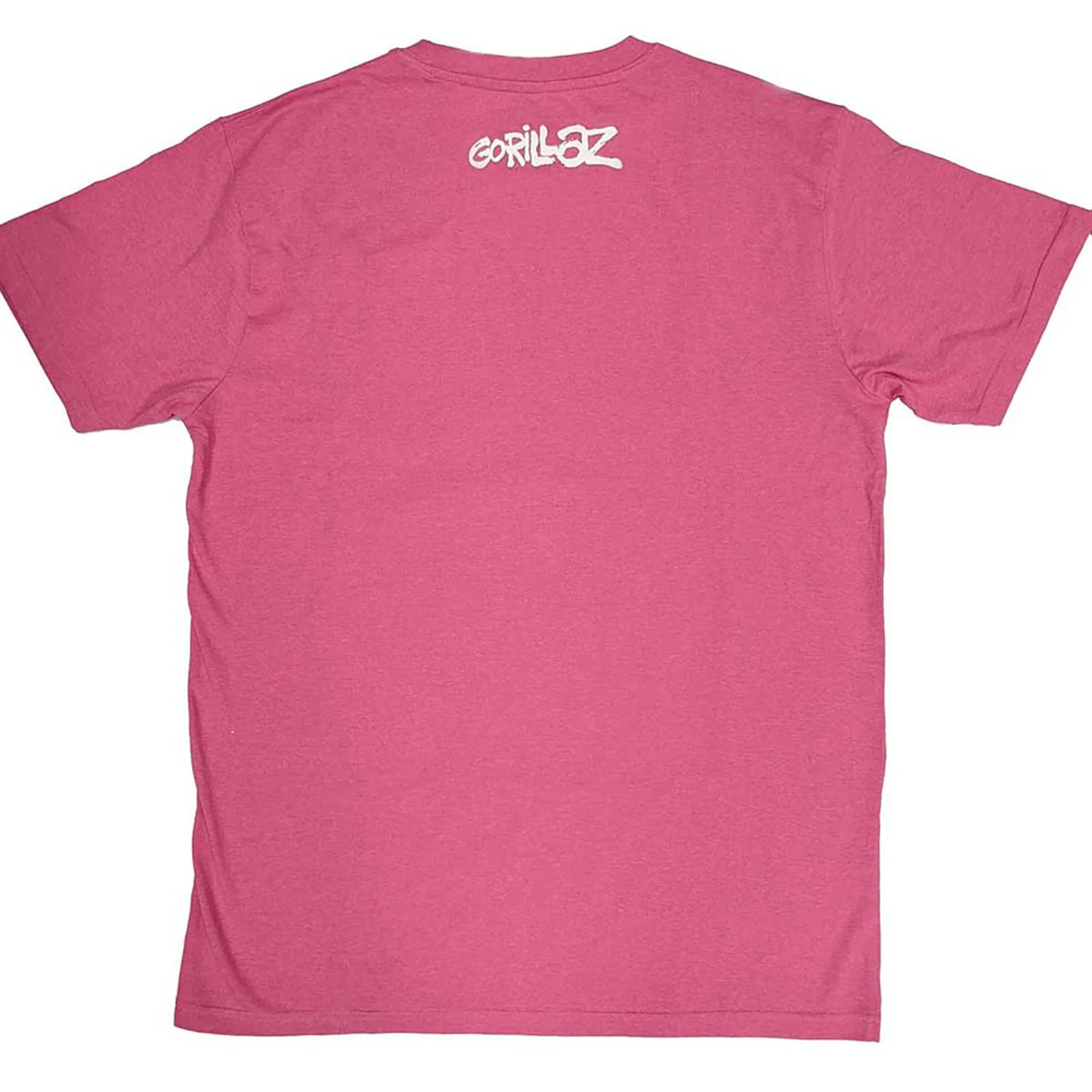 GORILLAZ - THE STATIC CHANNEL - T-Shirt Pink (Back Print) - Image 2