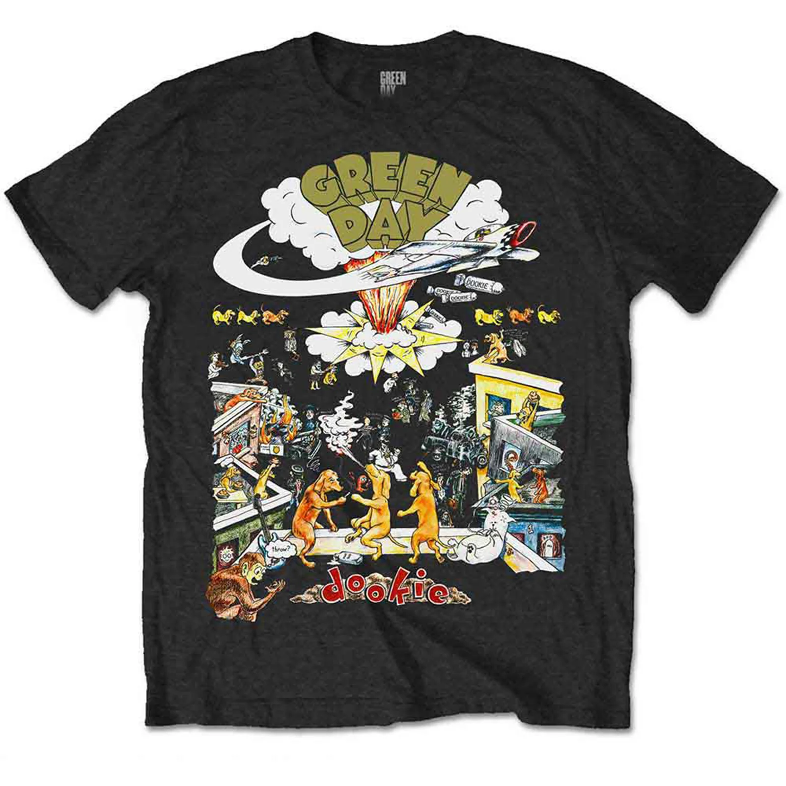 GREEN DAY - 1994 TOUR - T-Shirt Black