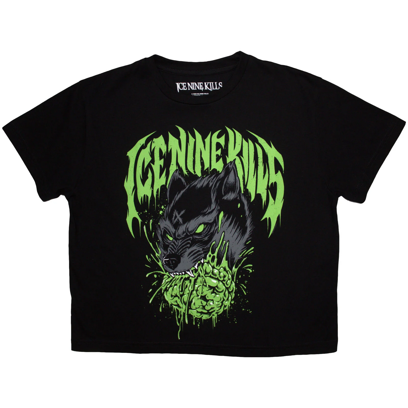 ICE NINE KILLS - WOLF - Crop Top Black