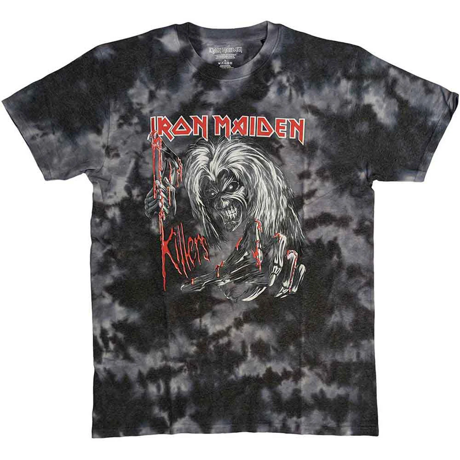 IRON MAIDEN - ED KILLS AGAIN - T-Shirt Black