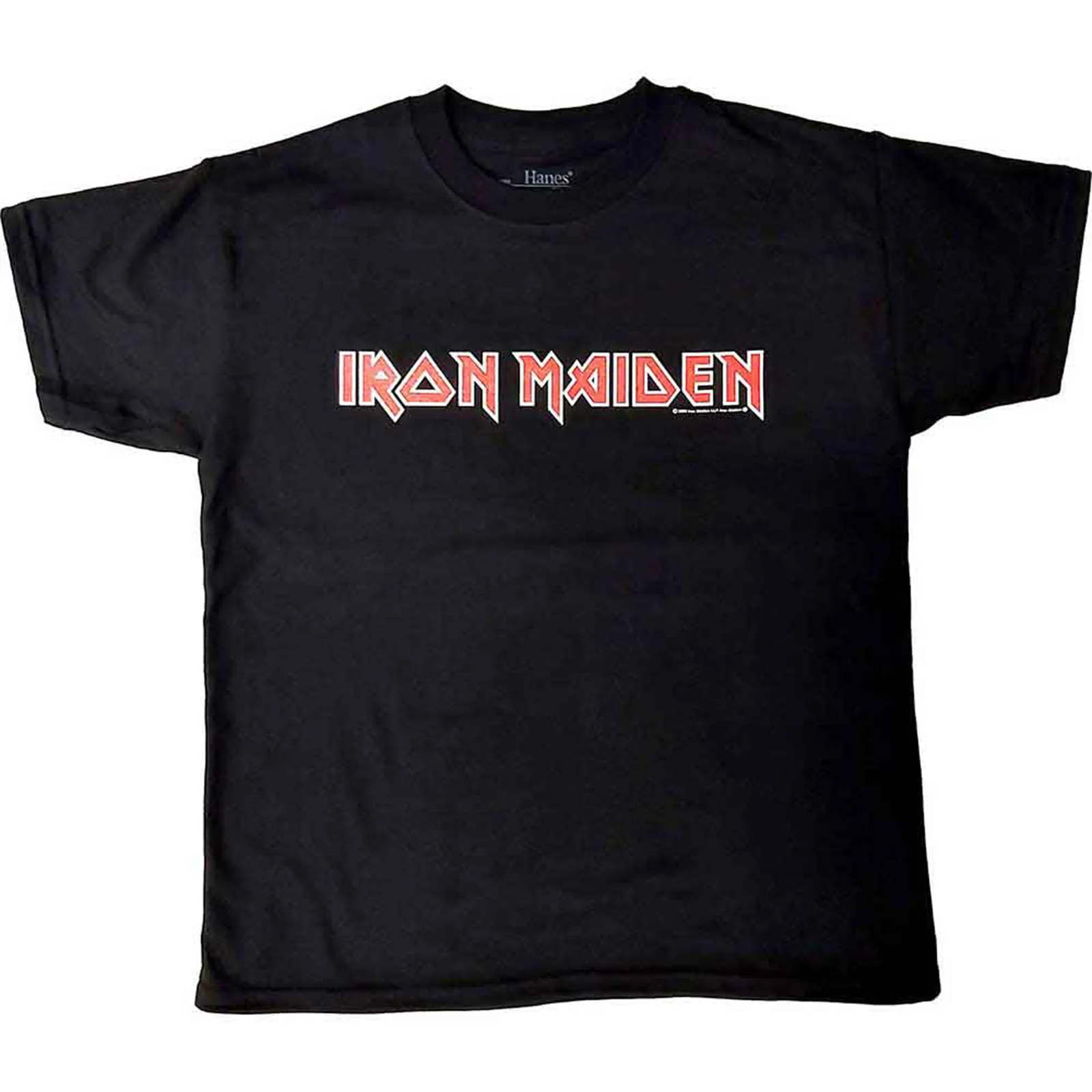 IRON MAIDEN - LOGO - Kids T-Shirt Black