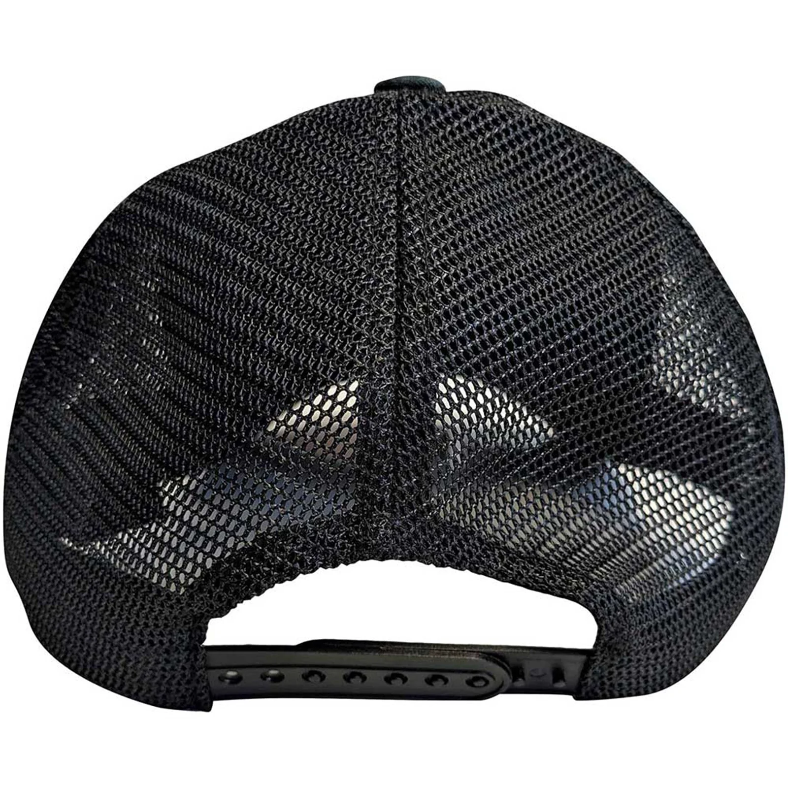 IRON MAIDEN - SCUFFED LOGO - Mesh Back Cap Black - Image 2