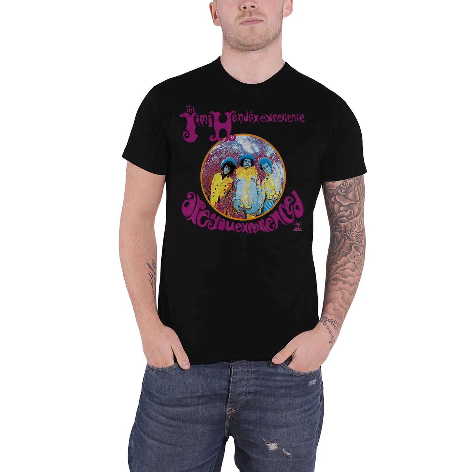 JIMI HENDRIX - ARE YOU EXPERIENCED - T-Shirt Black - Image 2