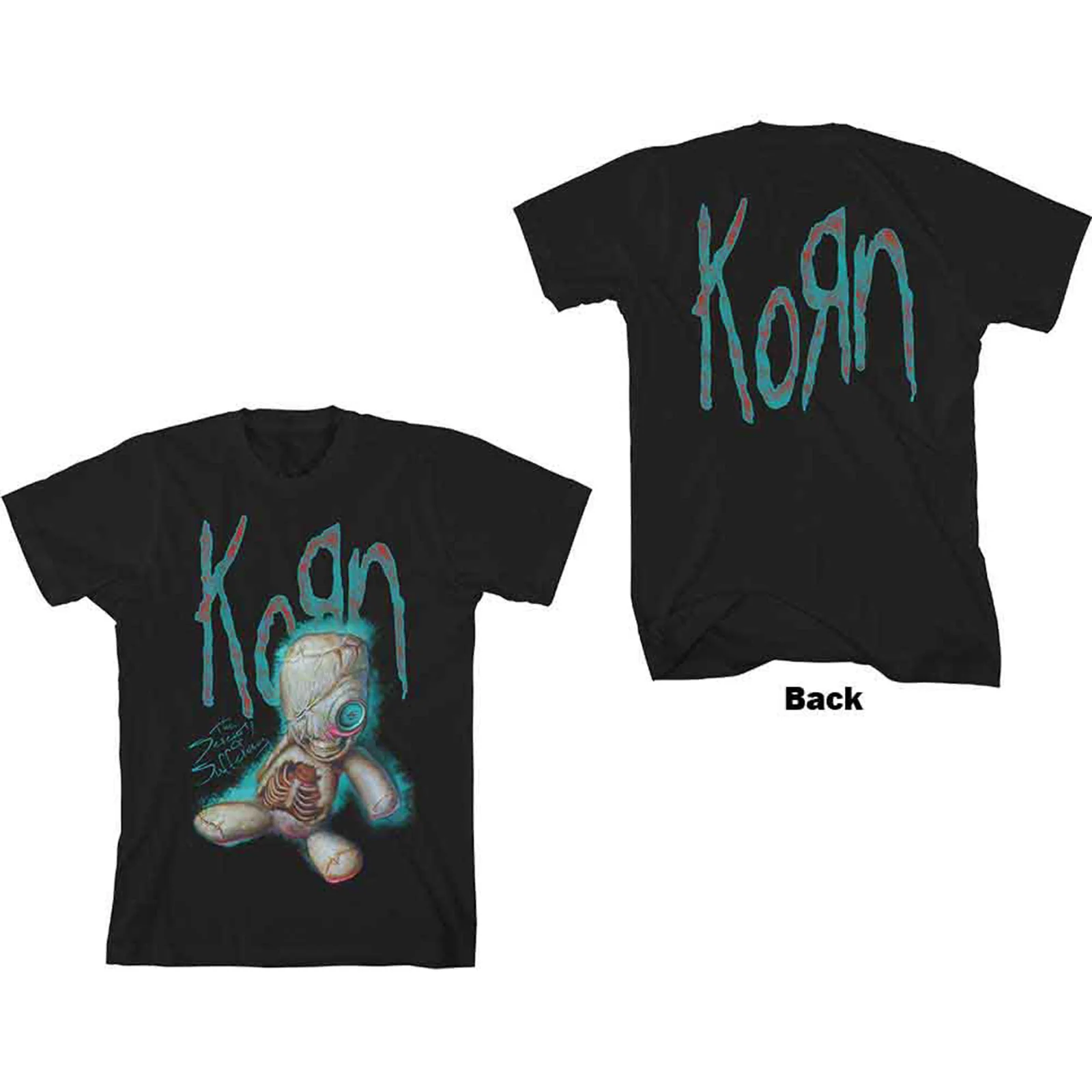 KORN - SOS DOLL - T-Shirt Black (Back Print)