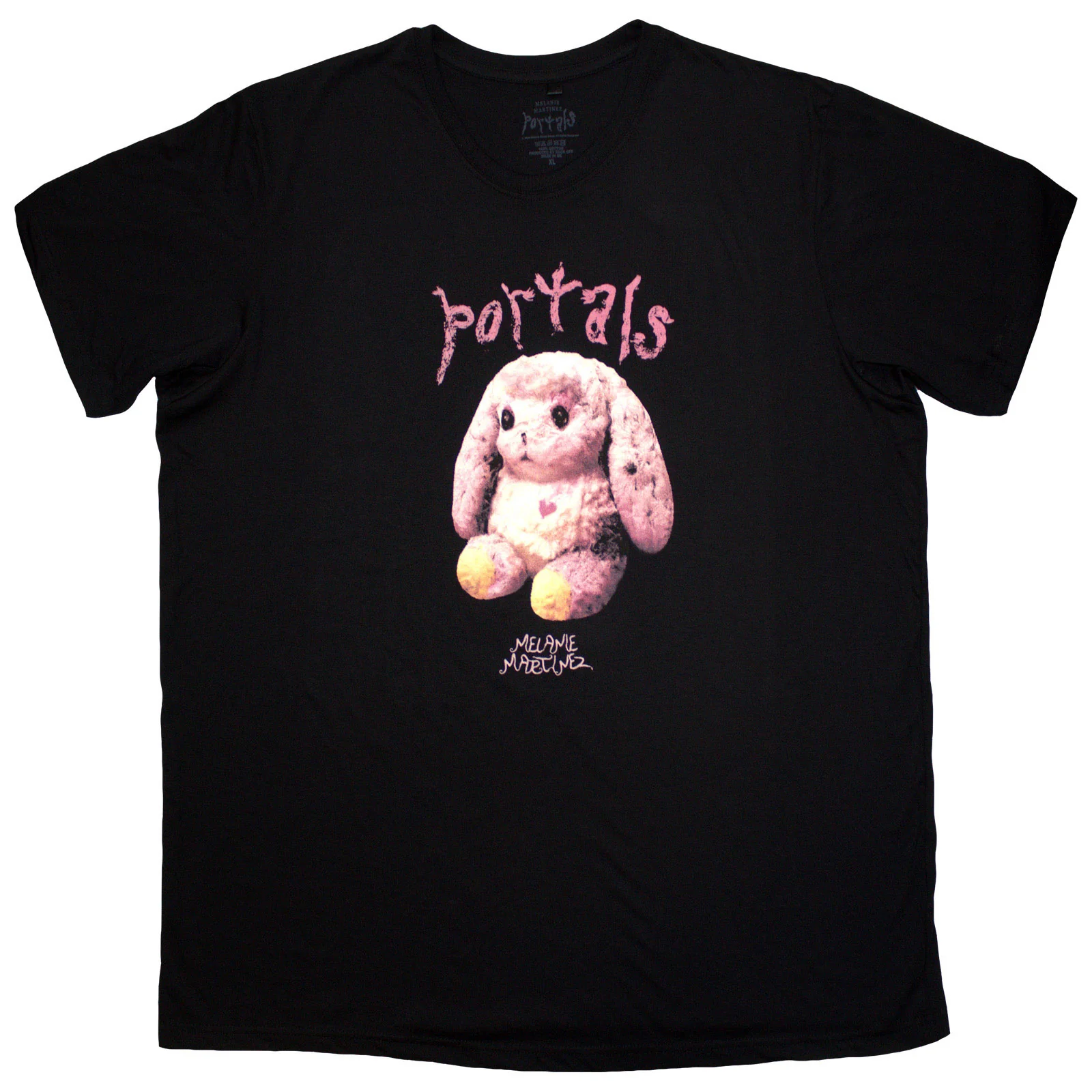 MELANIE MARTINEZ - PORTALS BUNNY - T-Shirt Black