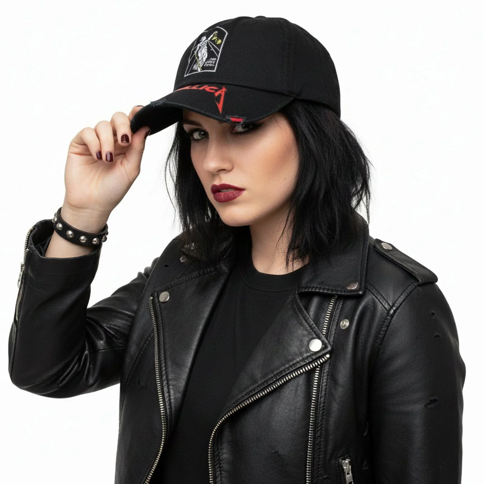 METALLICA - AND JUSTICE FOR ALL TOMBSTONE - Baseball Cap Black - Image 3