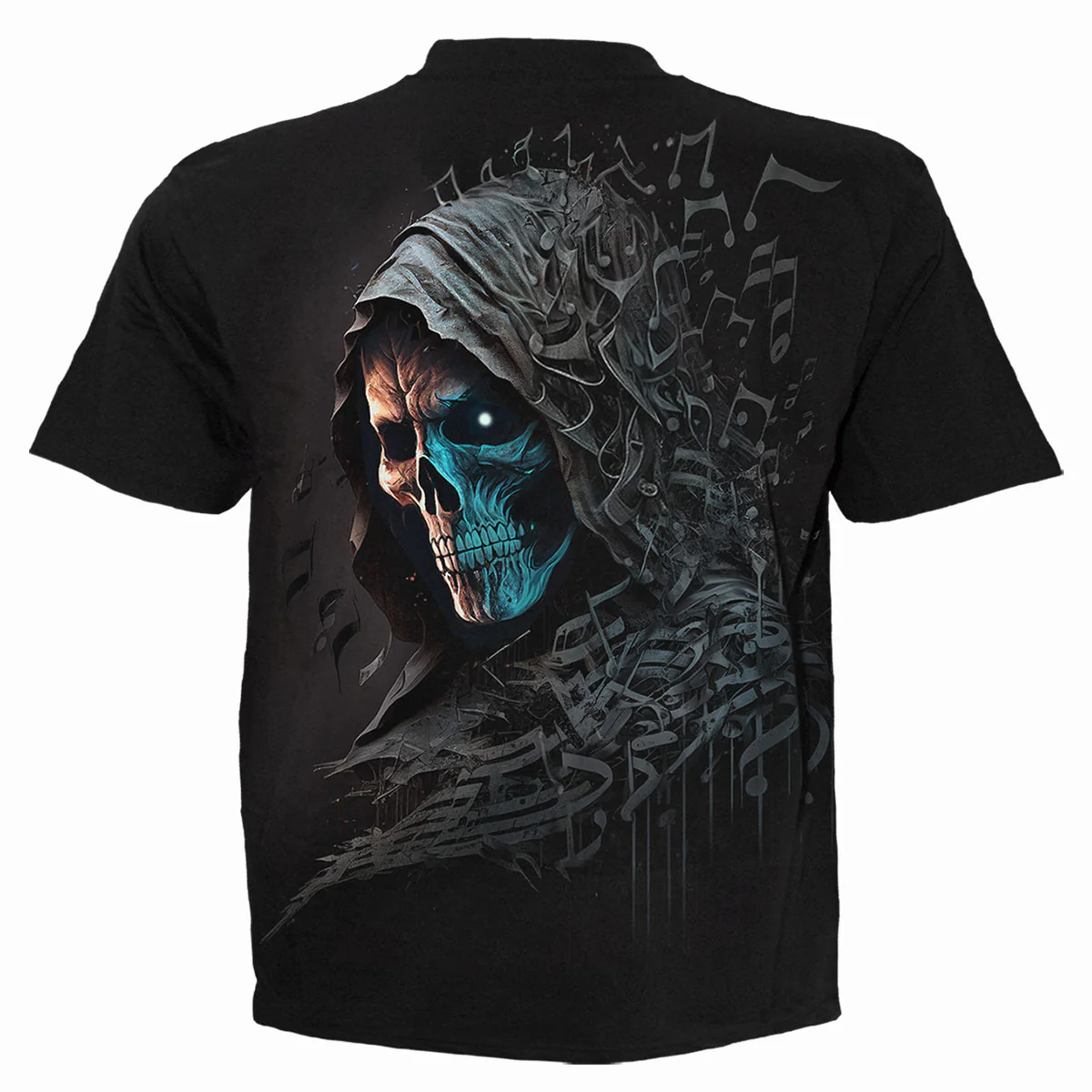 MIDNIGHT BLUES - T-Shirt Black - Image 2