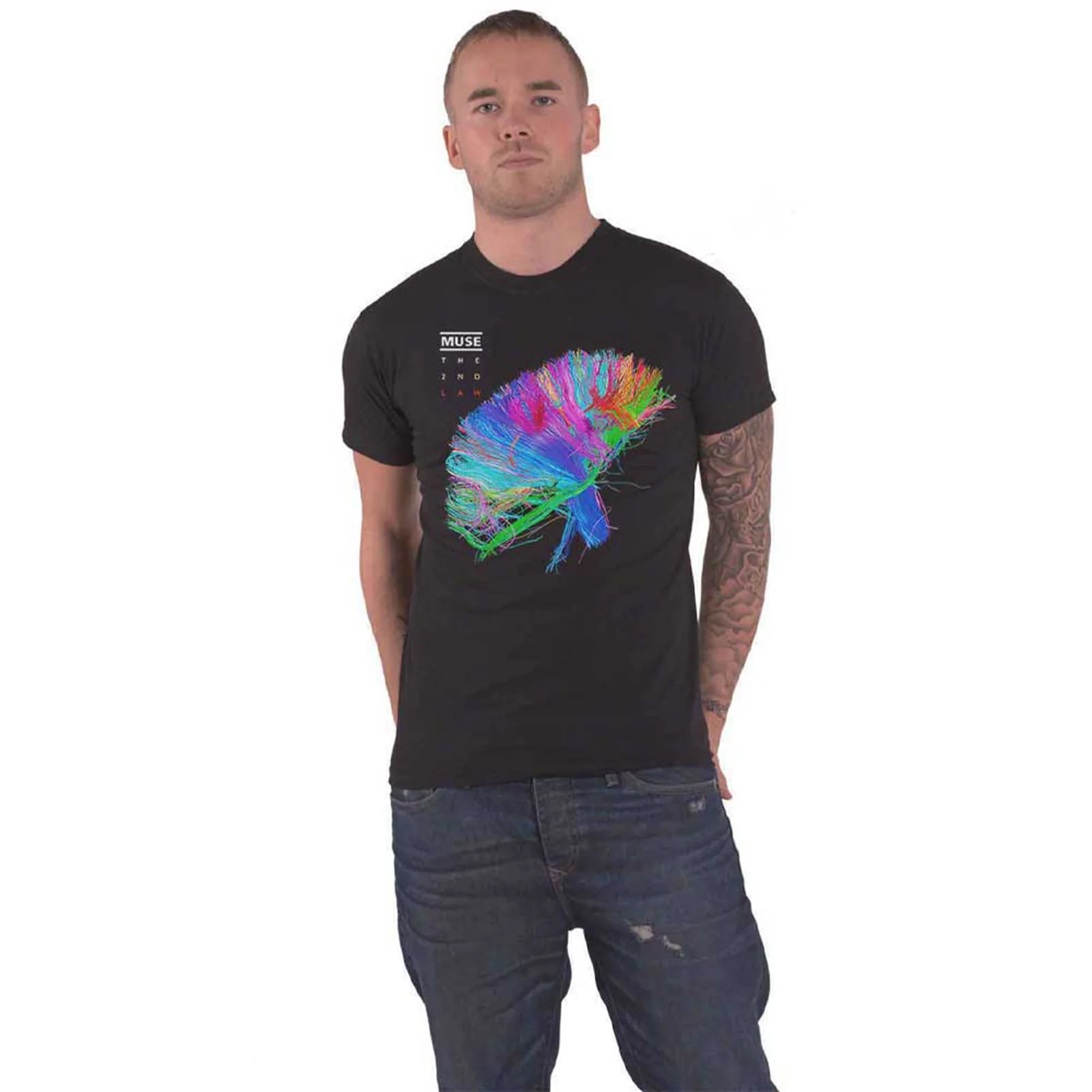 MUSE - 2ND LAW ALBUM - T-Shirt Black - Image 2