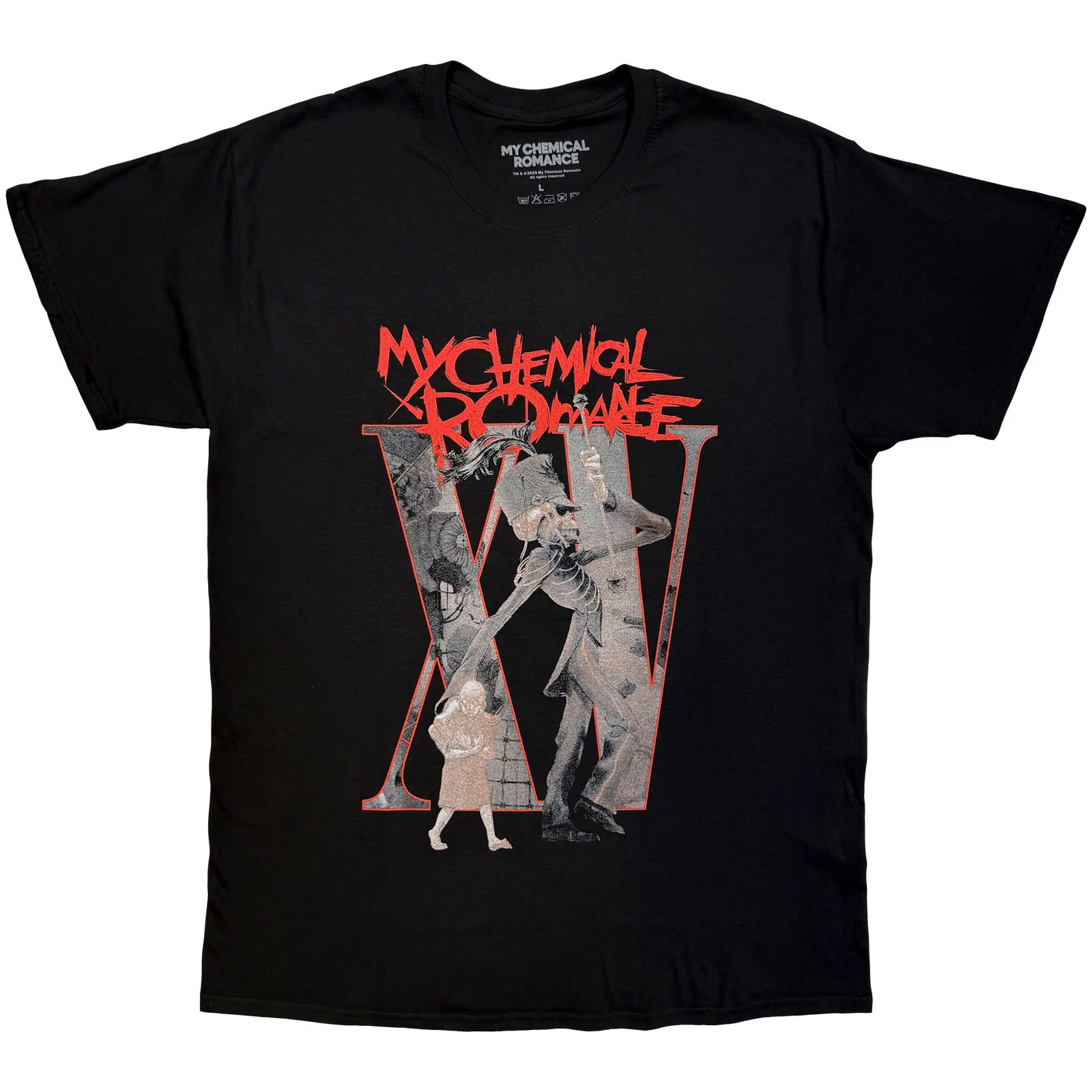 MY CHEMICAL ROMANCE - XV PARADE FILL - T-Shirt Black