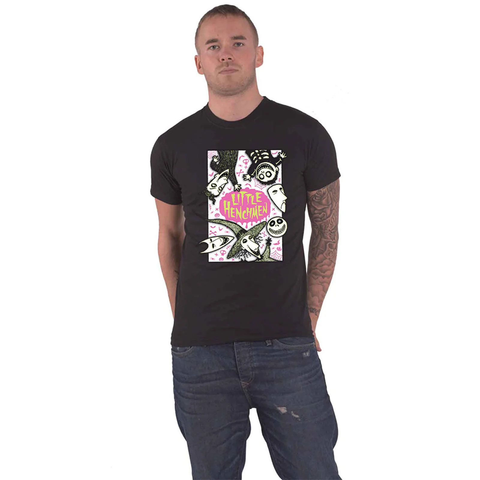 THE NIGHTMARE BEFORE CHRISTMAS - LITTLE HENCHMEN - T-Shirt Black - Image 2