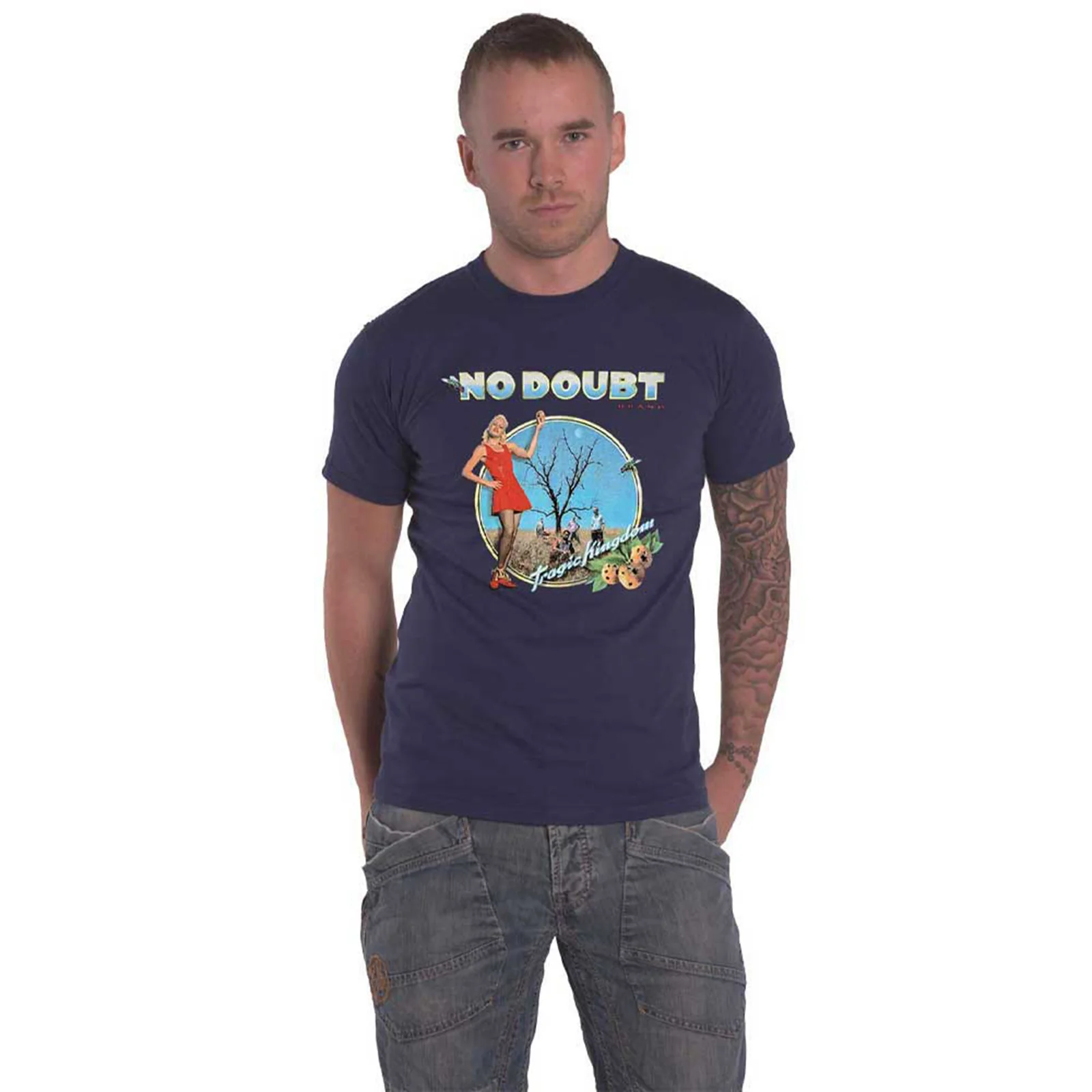 NO DOUBT - TRAGIC KINGDOM - T-Shirt Blue - Image 2