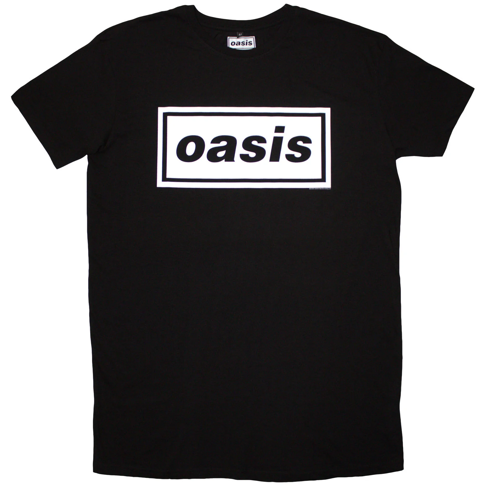 OASIS - DECCA LOGO - T-Shirt Dress Black