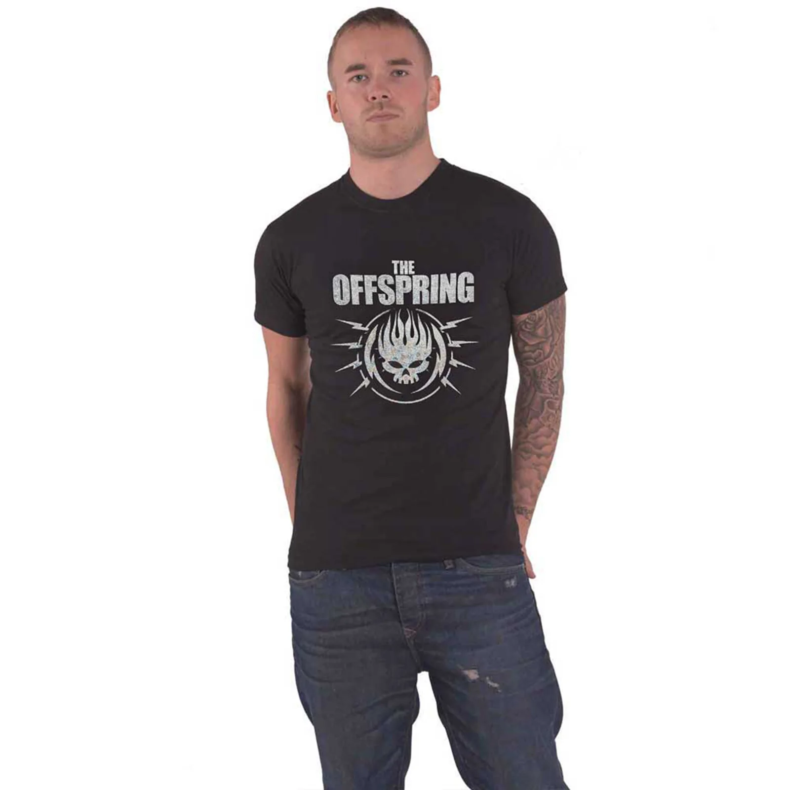 THE OFFSPRING - BOLT LOGO - T-Shirt Black - Image 2