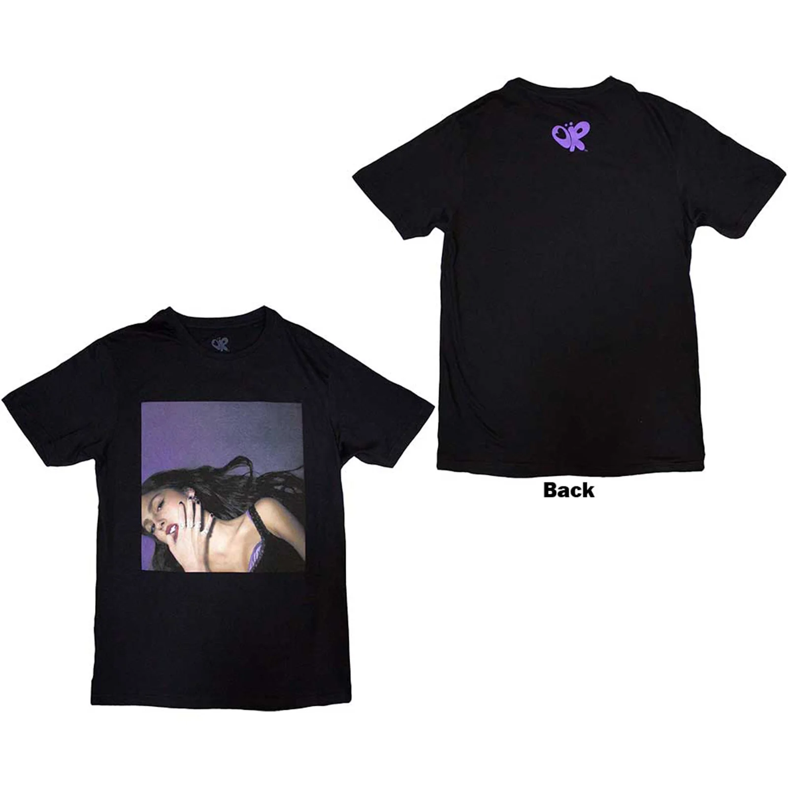 OLIVIA RODRIGO - GUTS ALBUM COVER - T-Shirt Black (Back Print)