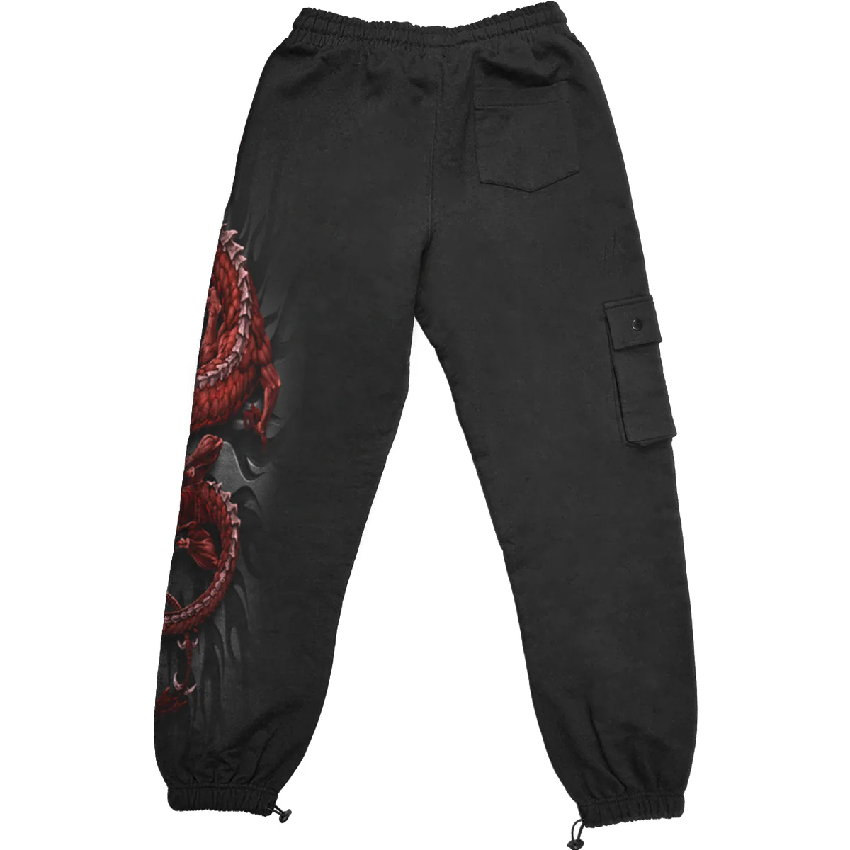 ORIENTAL DRAGON  - Casual Cargo Joggers - Image 2