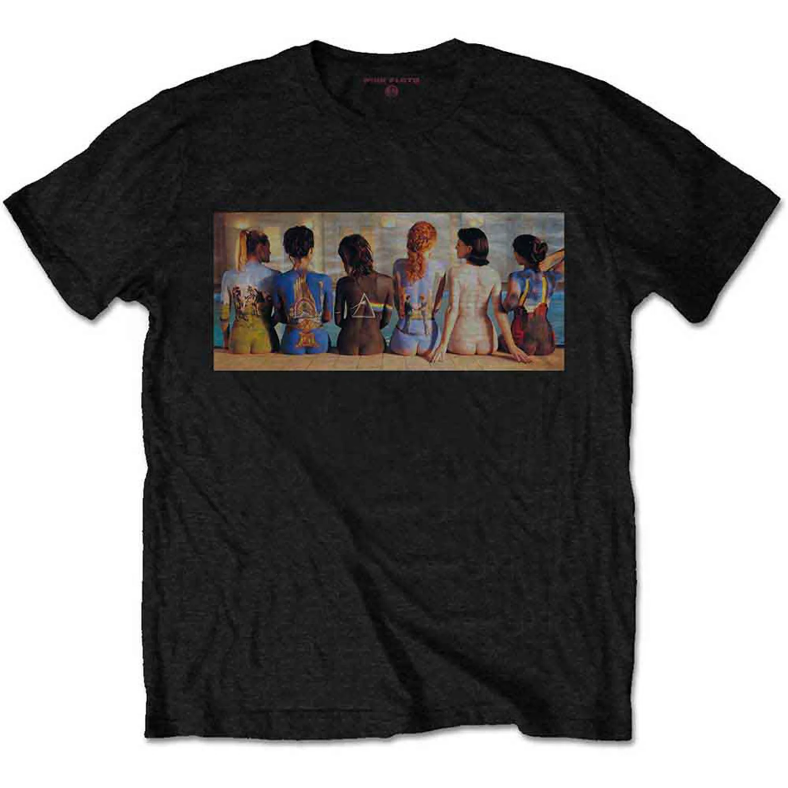 PINK FLOYD - BODY PAINT ALBUM COVERS - T-Shirt Black