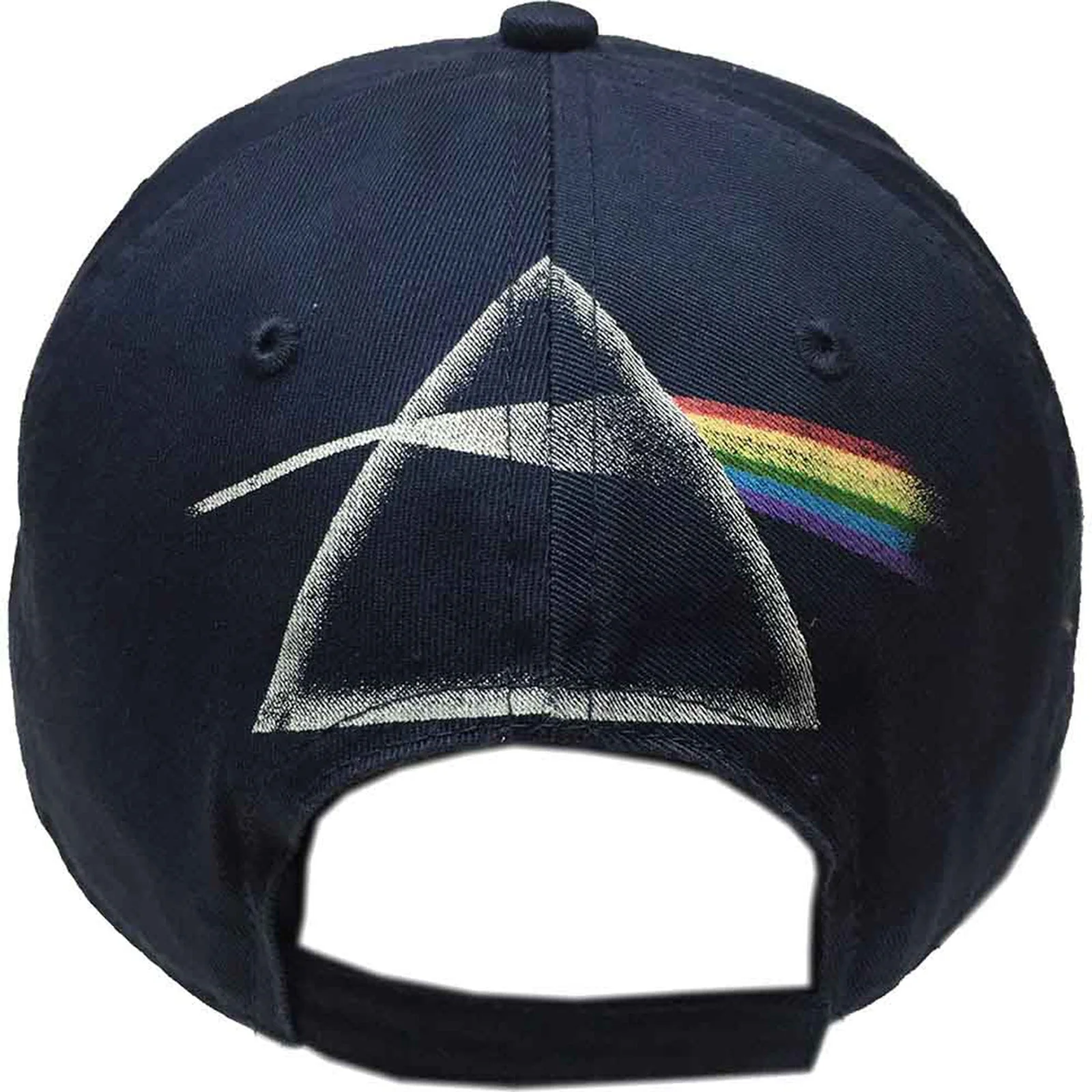 PINK FLOYD - DARK SIDE OF THE MOON ALBUM DISTRESSED - Baseball Cap Blue - Image 2