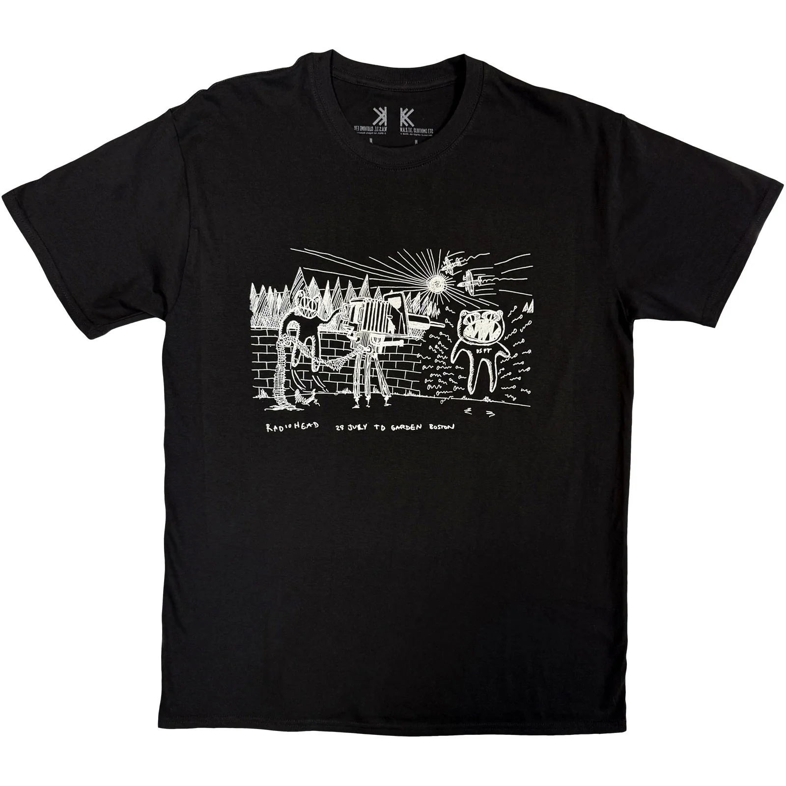 RADIOHEAD - DESPOT - Organic T-Shirt Black