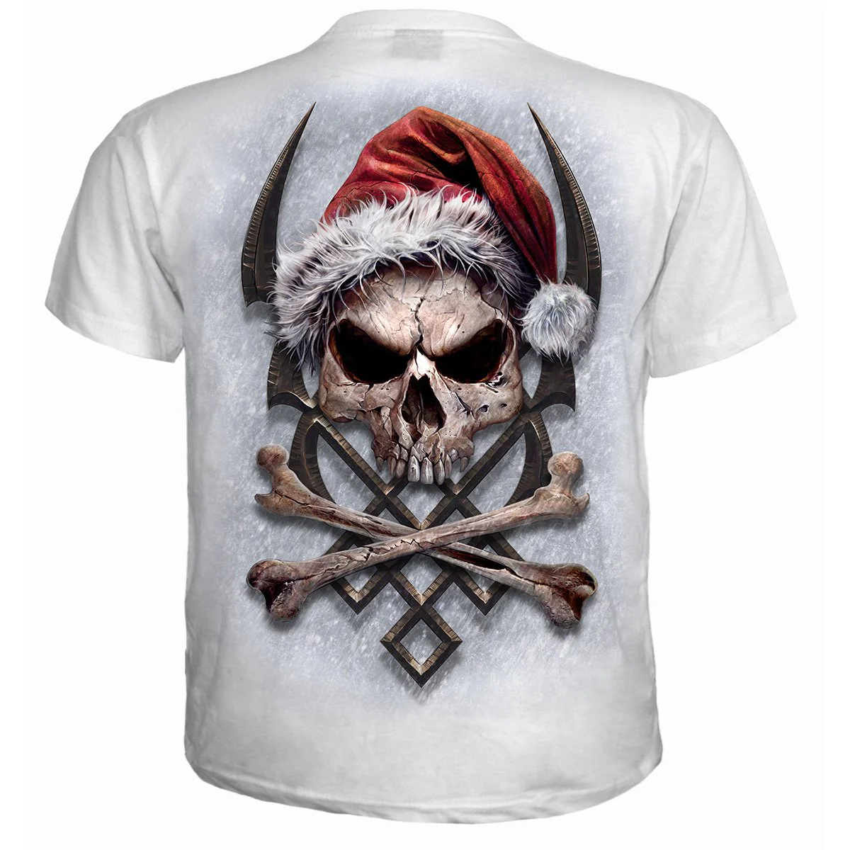 ROCK SANTA - T-Shirt White - Image 2
