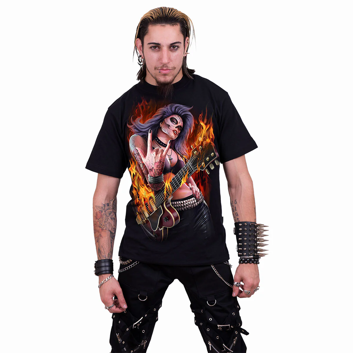 ROCKING THE DEAD - T-Shirt Black - Image 3