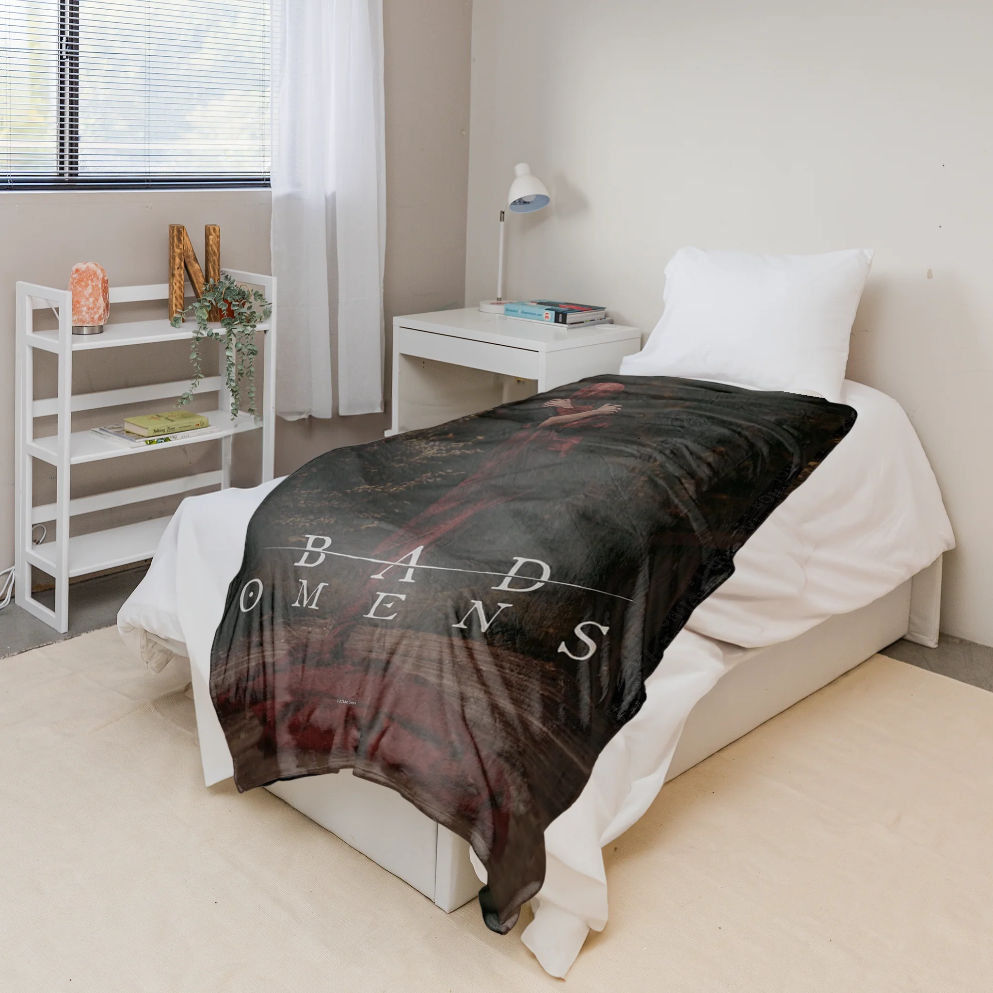 Rocksax Bad Omens Sherpa Fleece Blanket - Bad Omens - Image 4